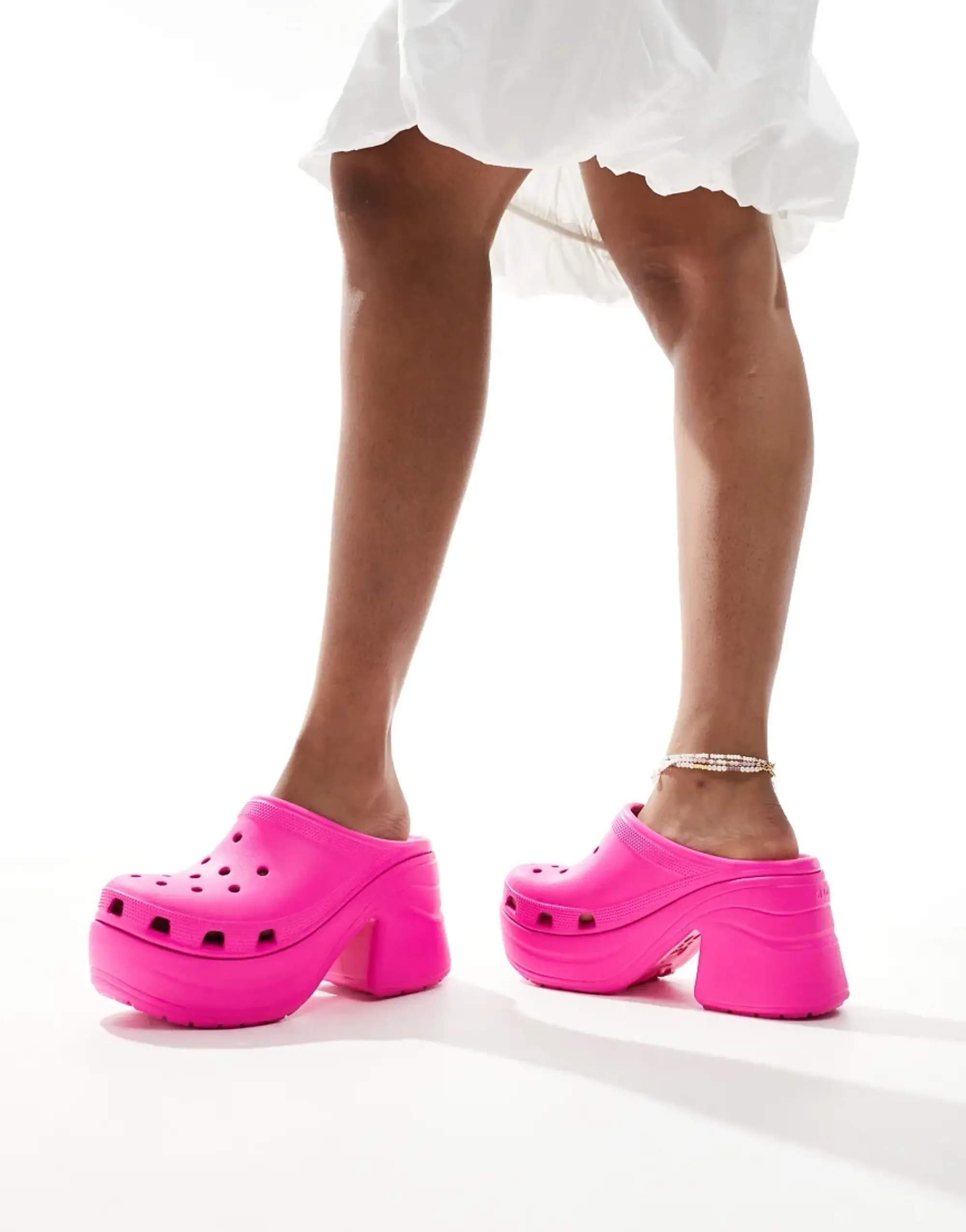 Crocs | Unisex | Siren | Clogs | Pink Crush | W9/M8