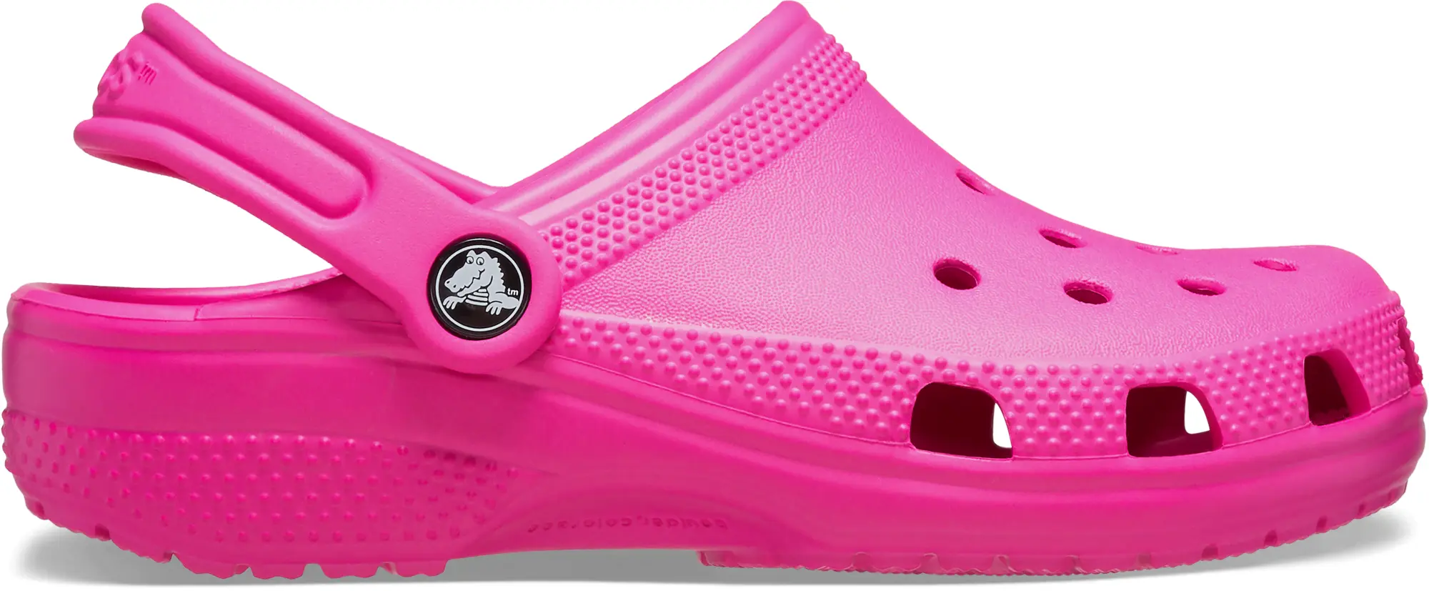 Crocs Junior Classic Clog - Pink - Size 4 - Pink