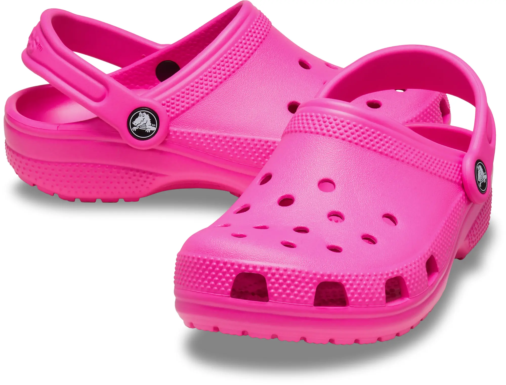 Crocs Junior Classic Clog - Pink - Size 4 - Pink