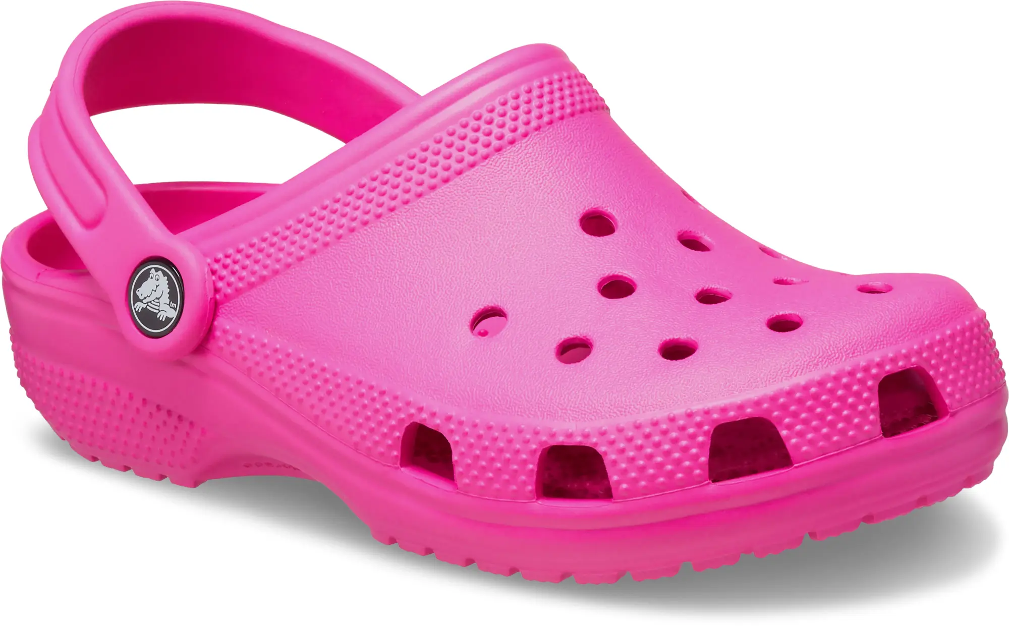 Crocs Junior Classic Clog - Pink - Size 4 - Pink