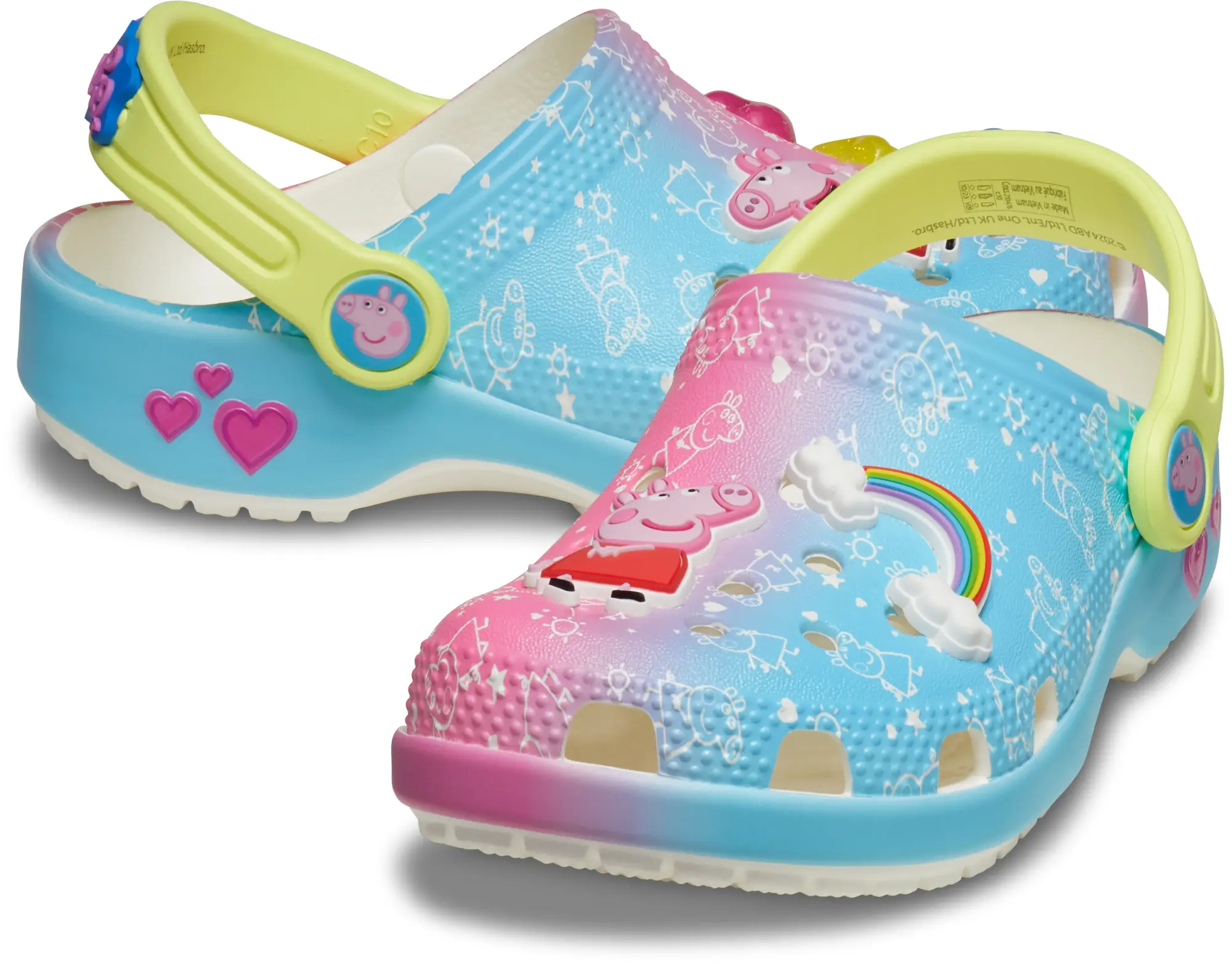 Crocs | Kids | Toddlers Peppa Pig Classic | Clogs | Multi | C10