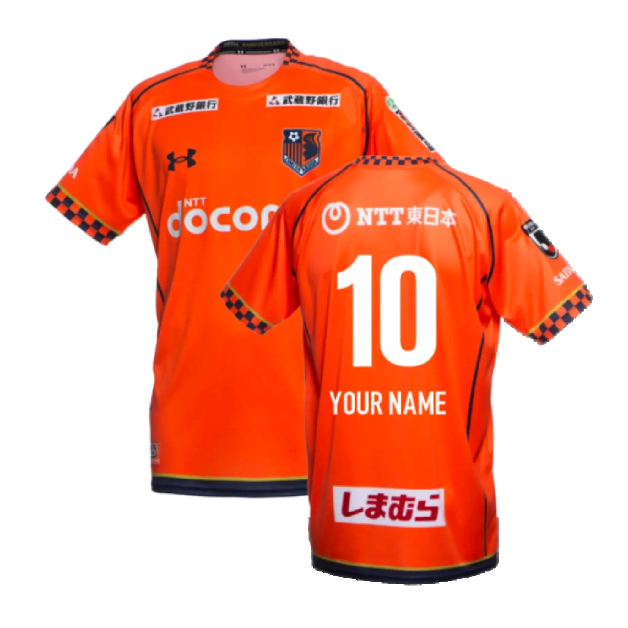 RB Omiya Ardija シャツ XL Under Armour Under Armour Omiya Ardija Mens SS Home Shirt 2023/24