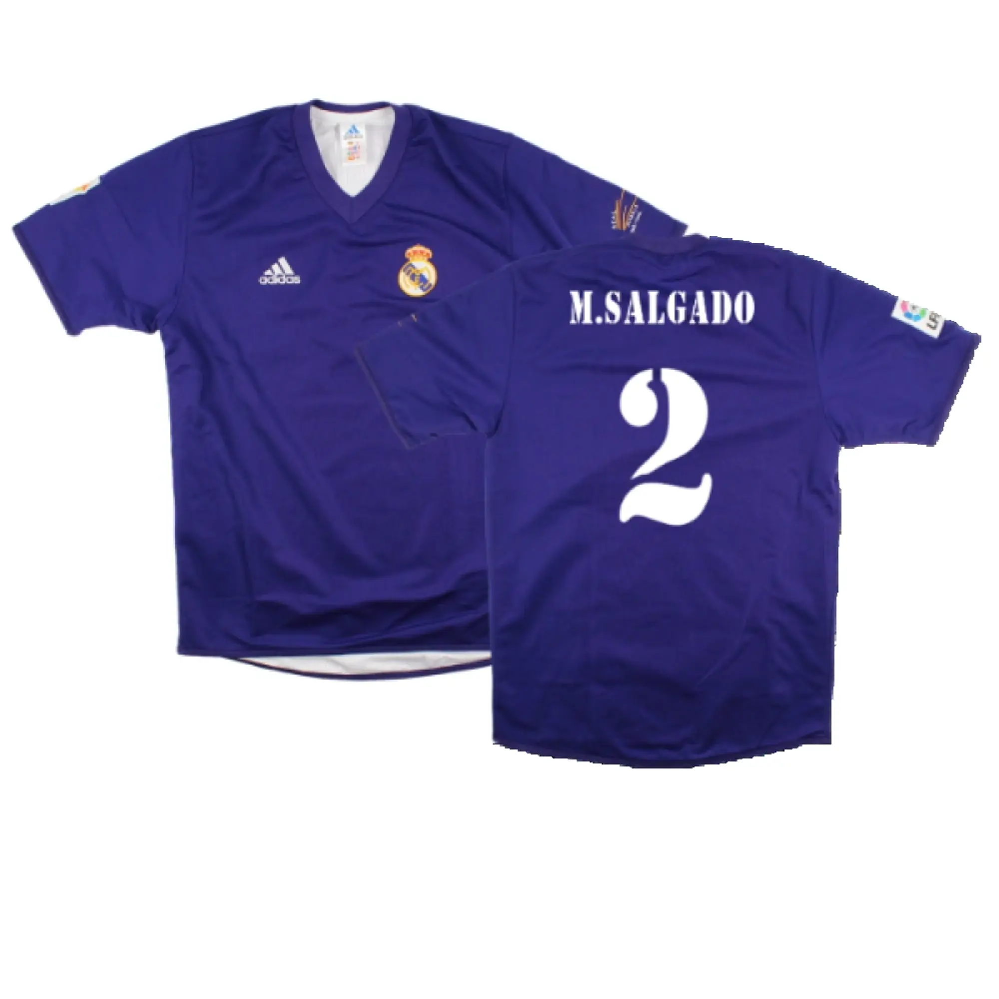 adidas Real Madrid Mens SS Third Shirt 2001/02