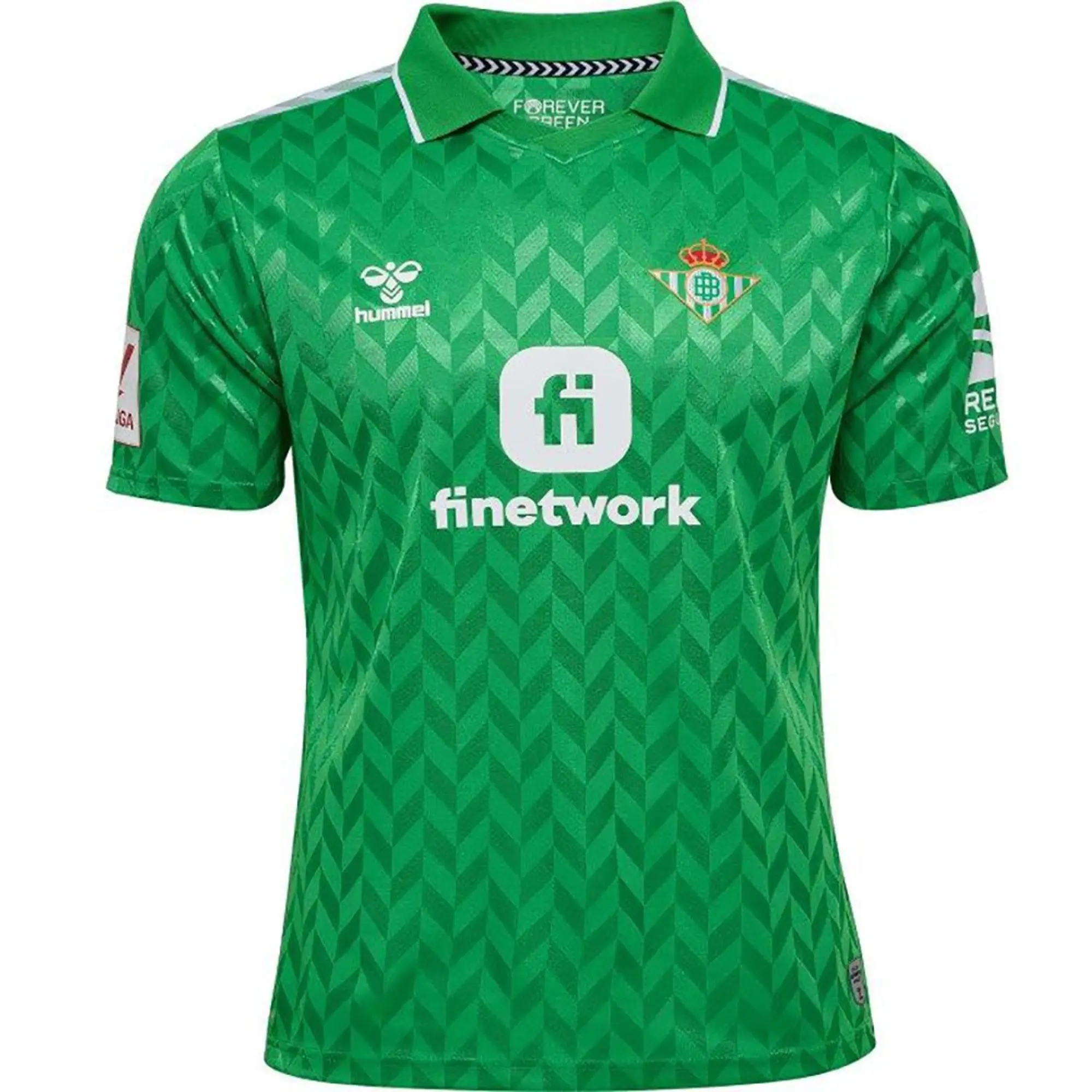 Hummel Real Betis Kids SS Away Shirt 2023/24