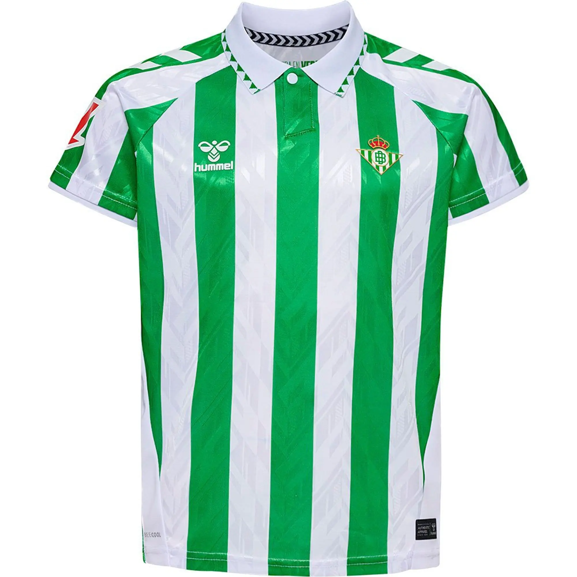 Hummel Real Betis Kids SS Home Shirt 2024/25