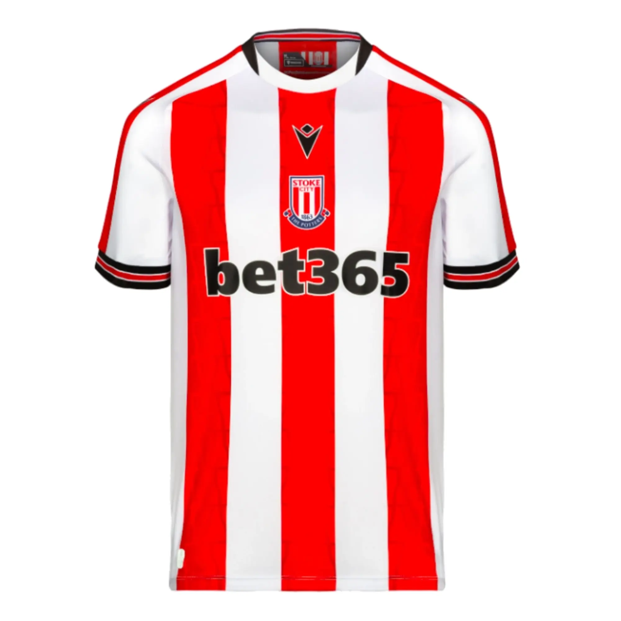 adidas Stoke City Mens SS Home Shirt 2024/25