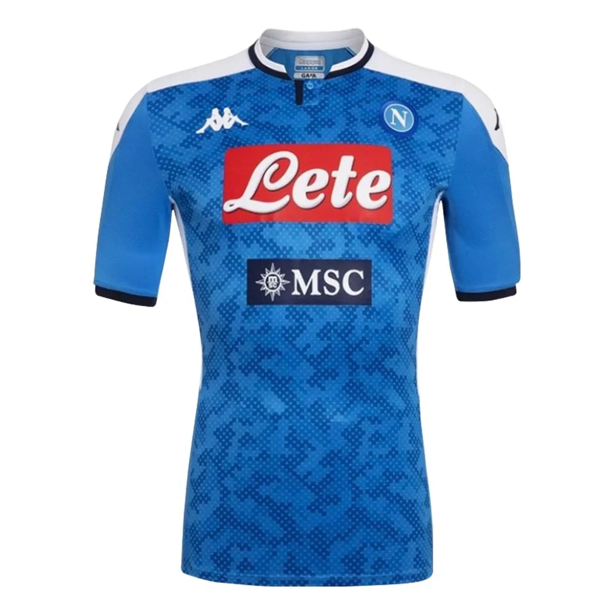 Kappa Napoli Mens SS Home Shirt 2019/20