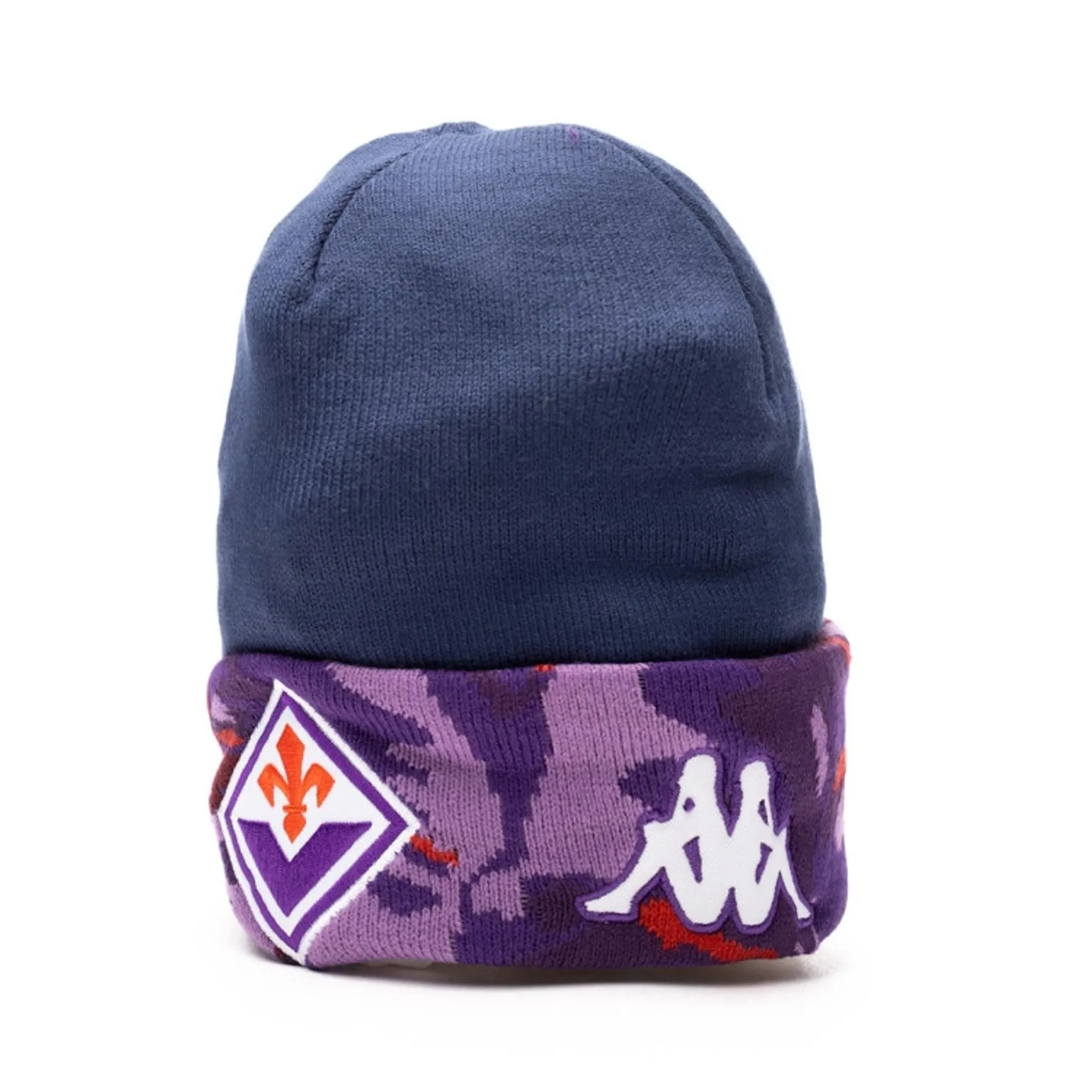Fiorentina Beanie Hat (Navy) 2023-2024 Adults Size: One Size Fits