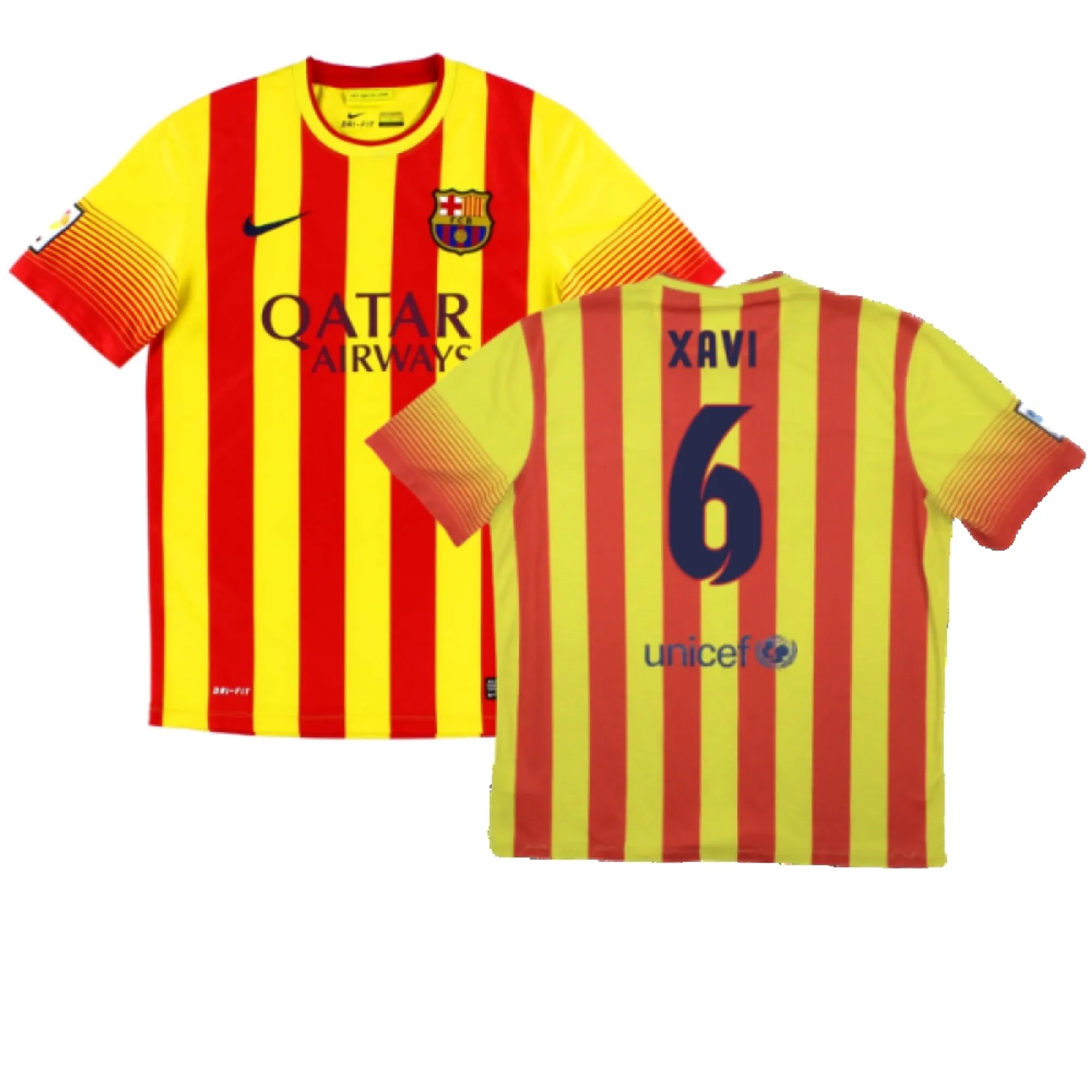 Nike Barcelona Mens SS Away Shirt 2013/14 | 532823-703 | FOOTY.COM