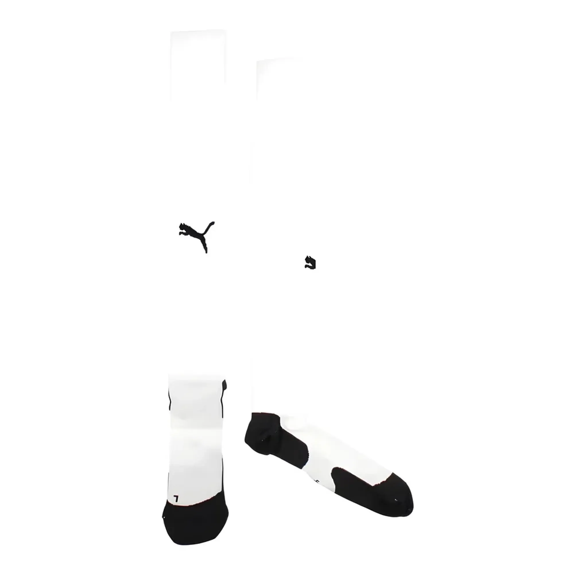 Puma Team Socks (White) Men's Size: Large