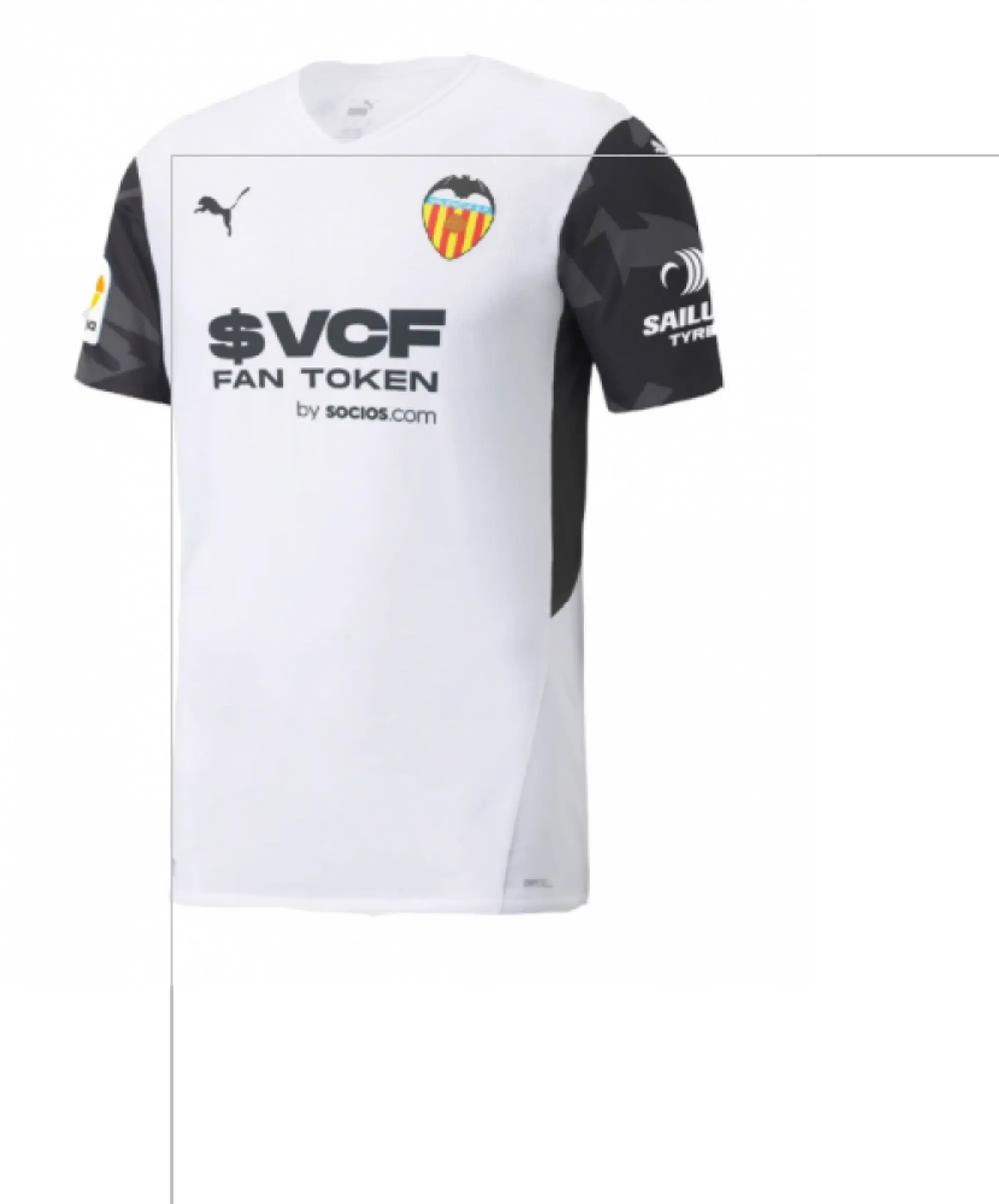 Puma Valencia Kids SS Home Shirt 2021/22