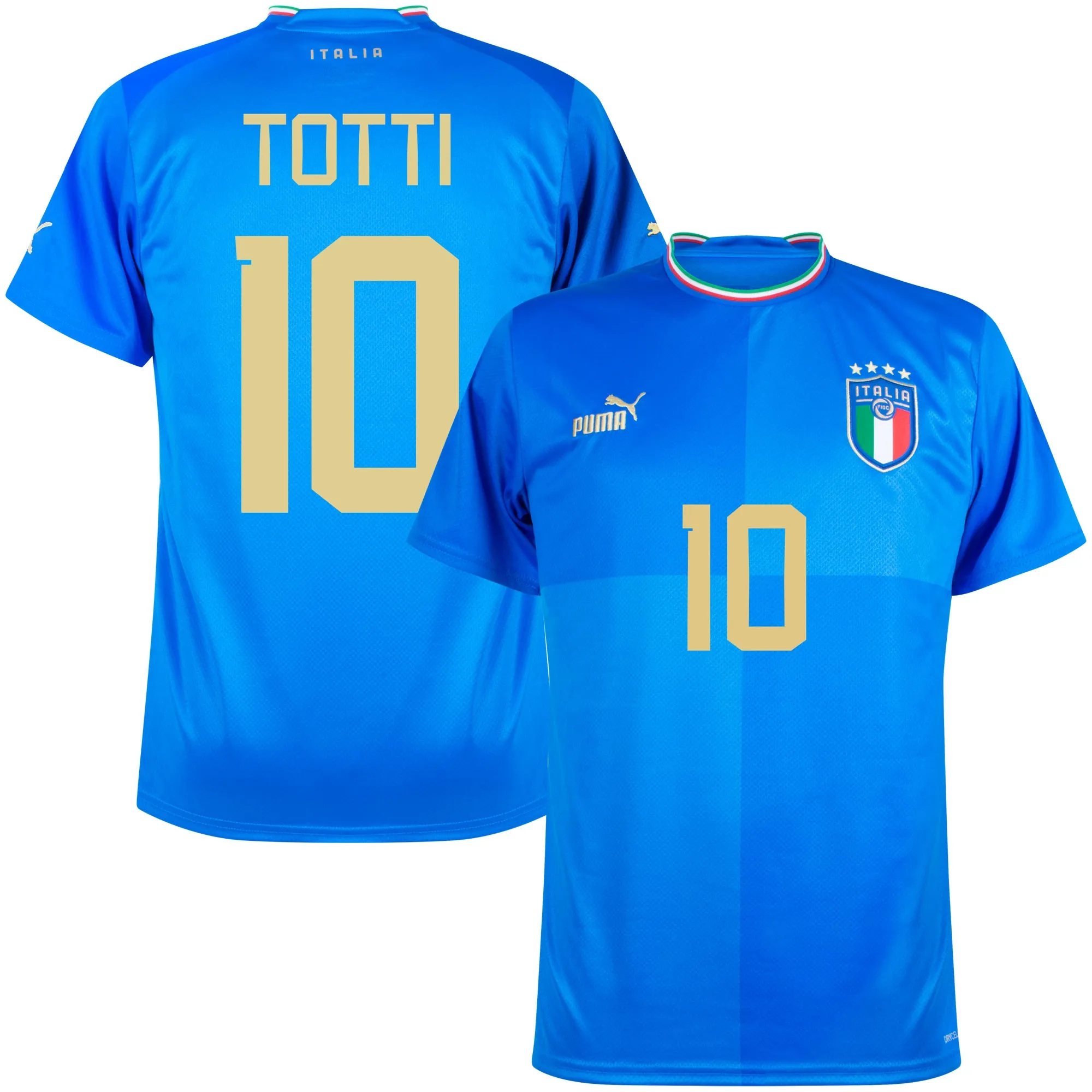 Puma Italy Mens SS Home Shirt 2022