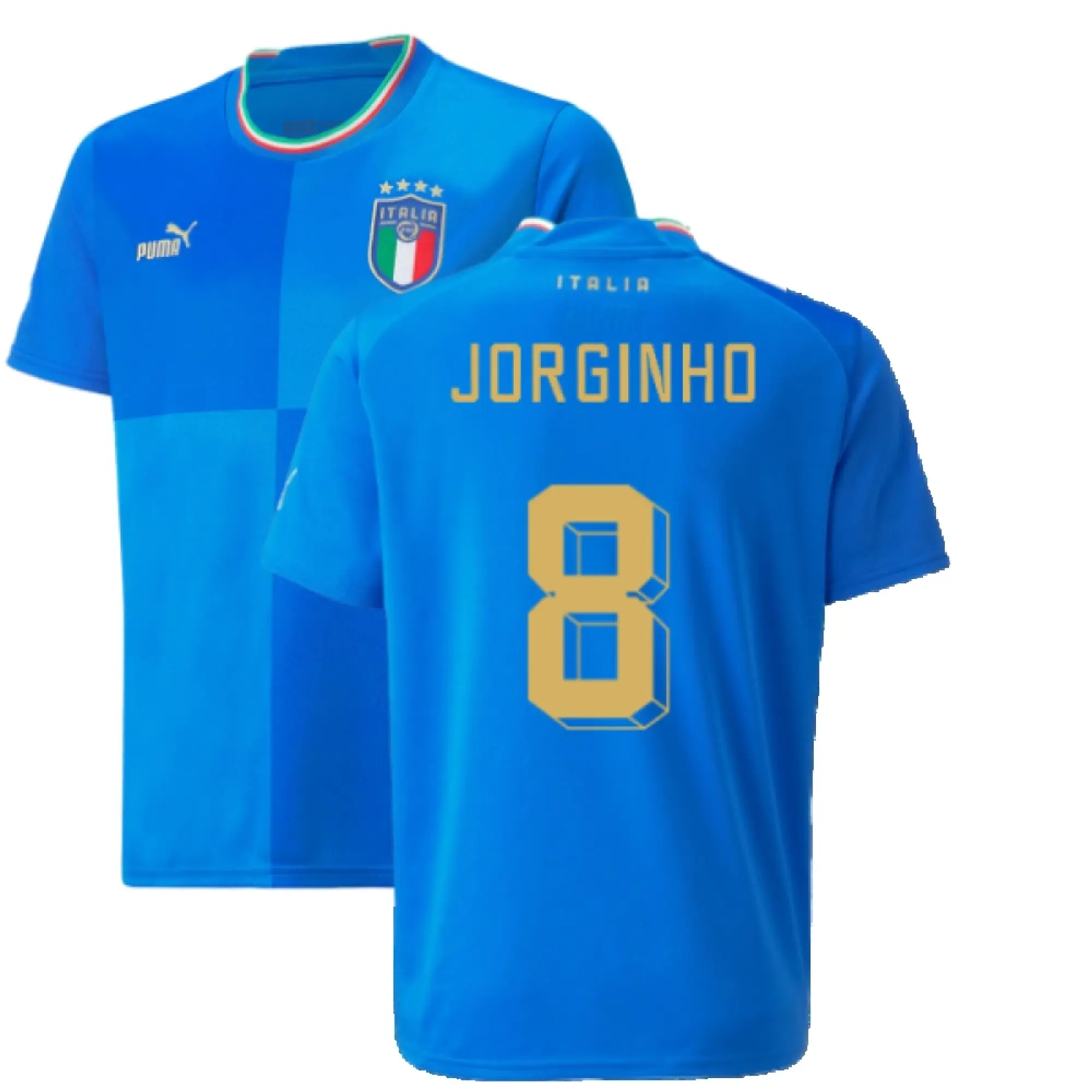 Puma Italy Kids SS Home Shirt 2022