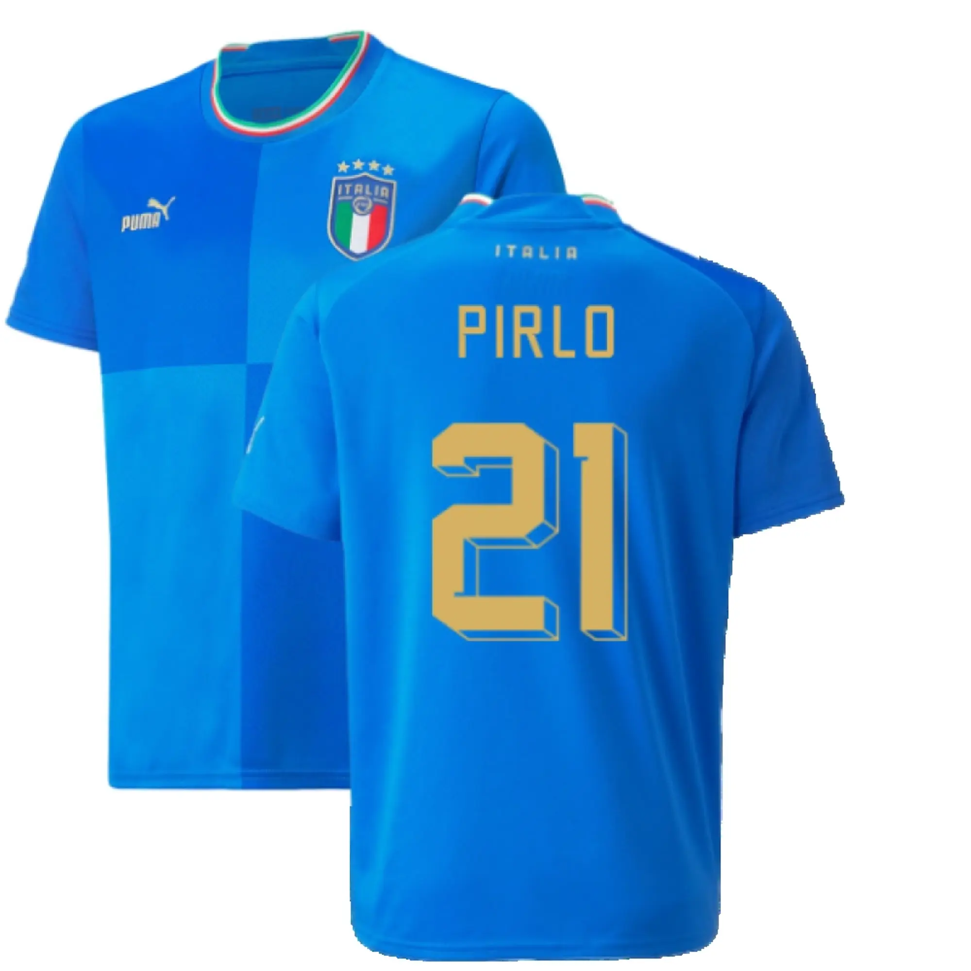 Puma Italy Kids SS Home Shirt 2022