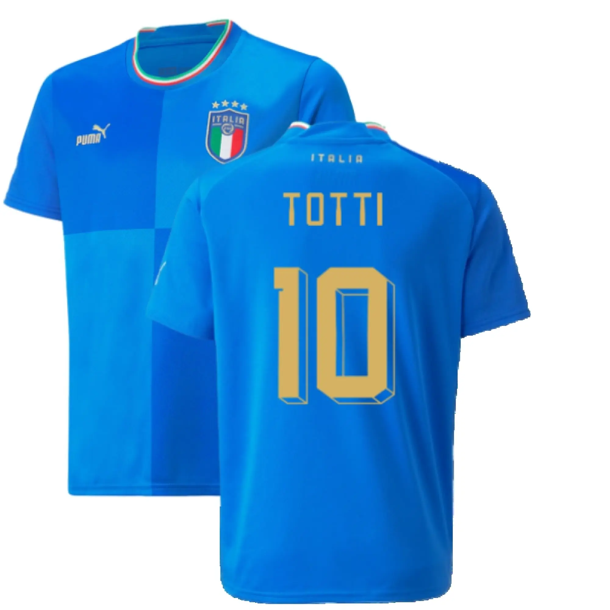 Puma Italy Kids SS Home Shirt 2022