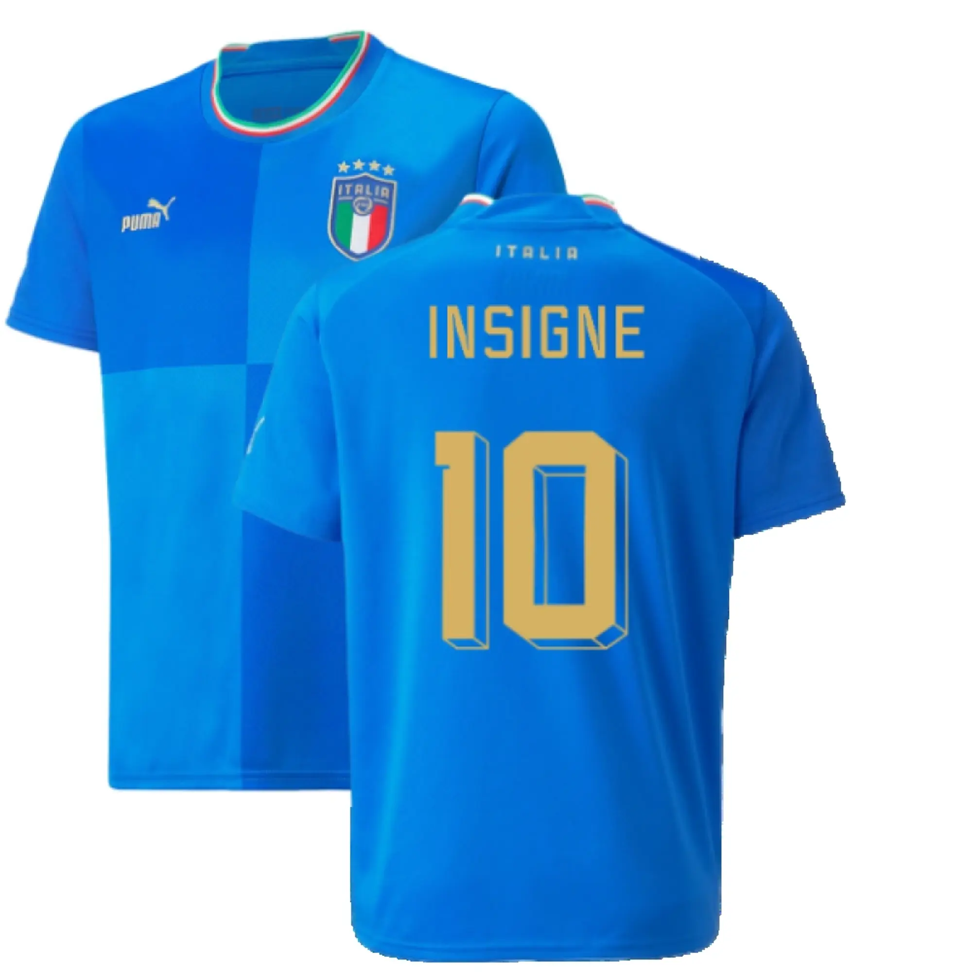 Puma Italy Kids SS Home Shirt 2022
