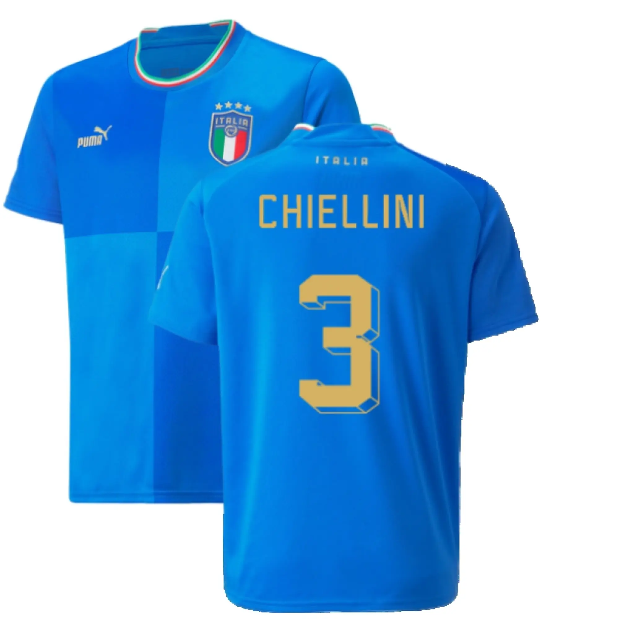 Puma Italy Kids SS Home Shirt 2022