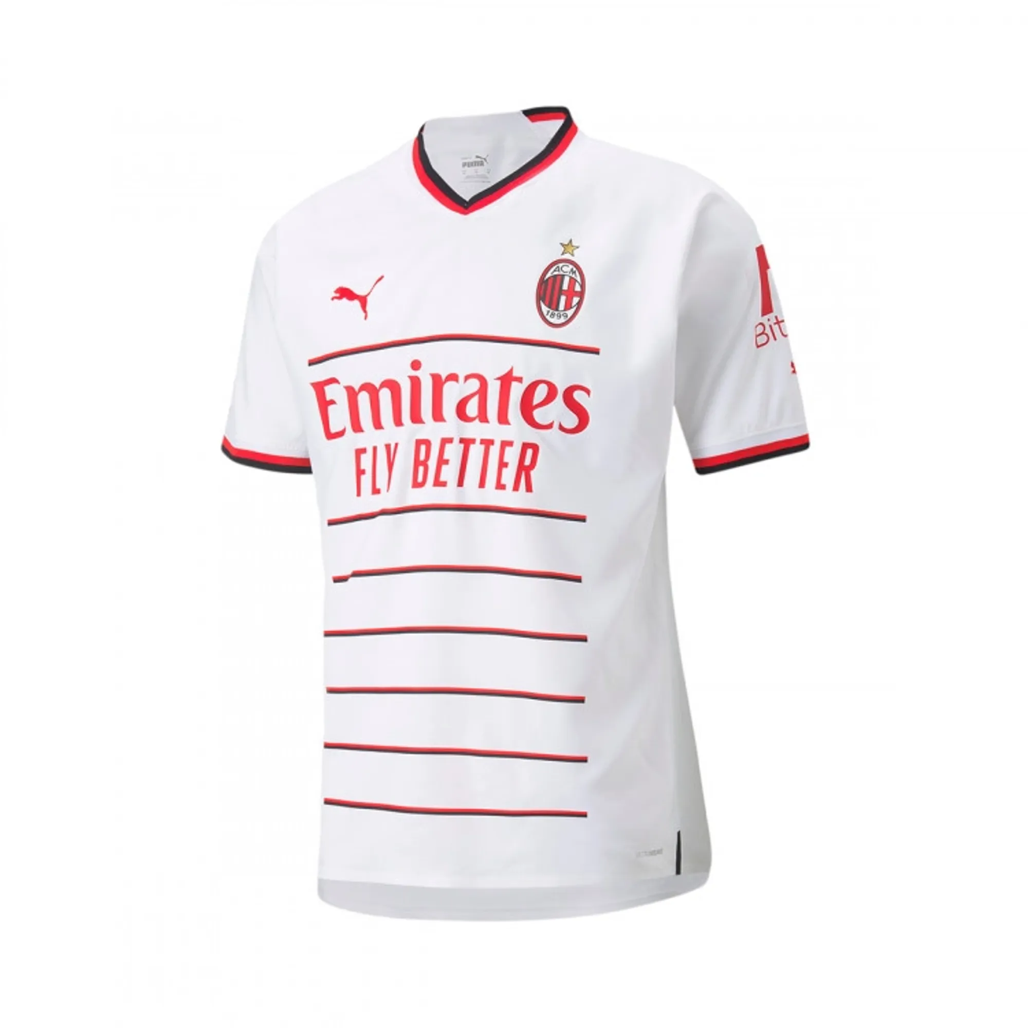Puma AC Milan Mens SS Player Issue Away Shirt 2022/23