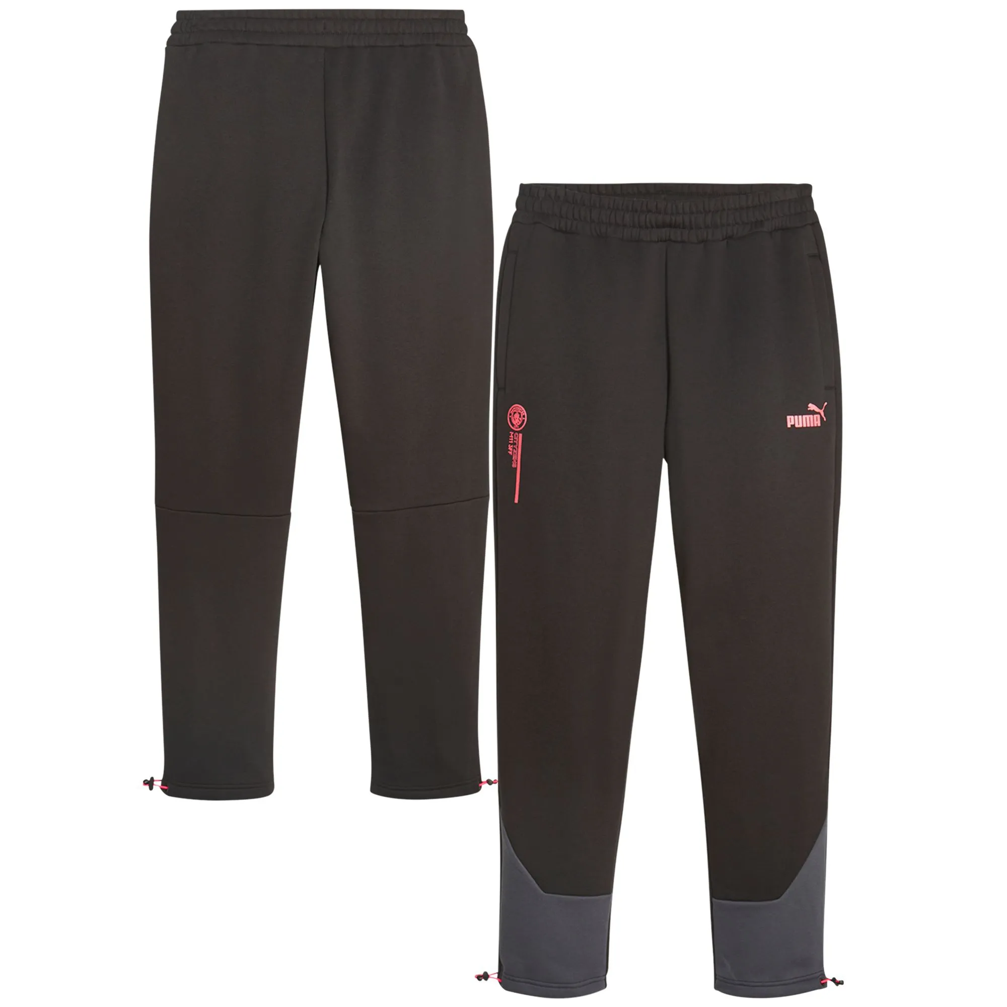 Man City FtblCulture Track Pants (Black) 2023-2024 Men's Manchester City Made By: Puma