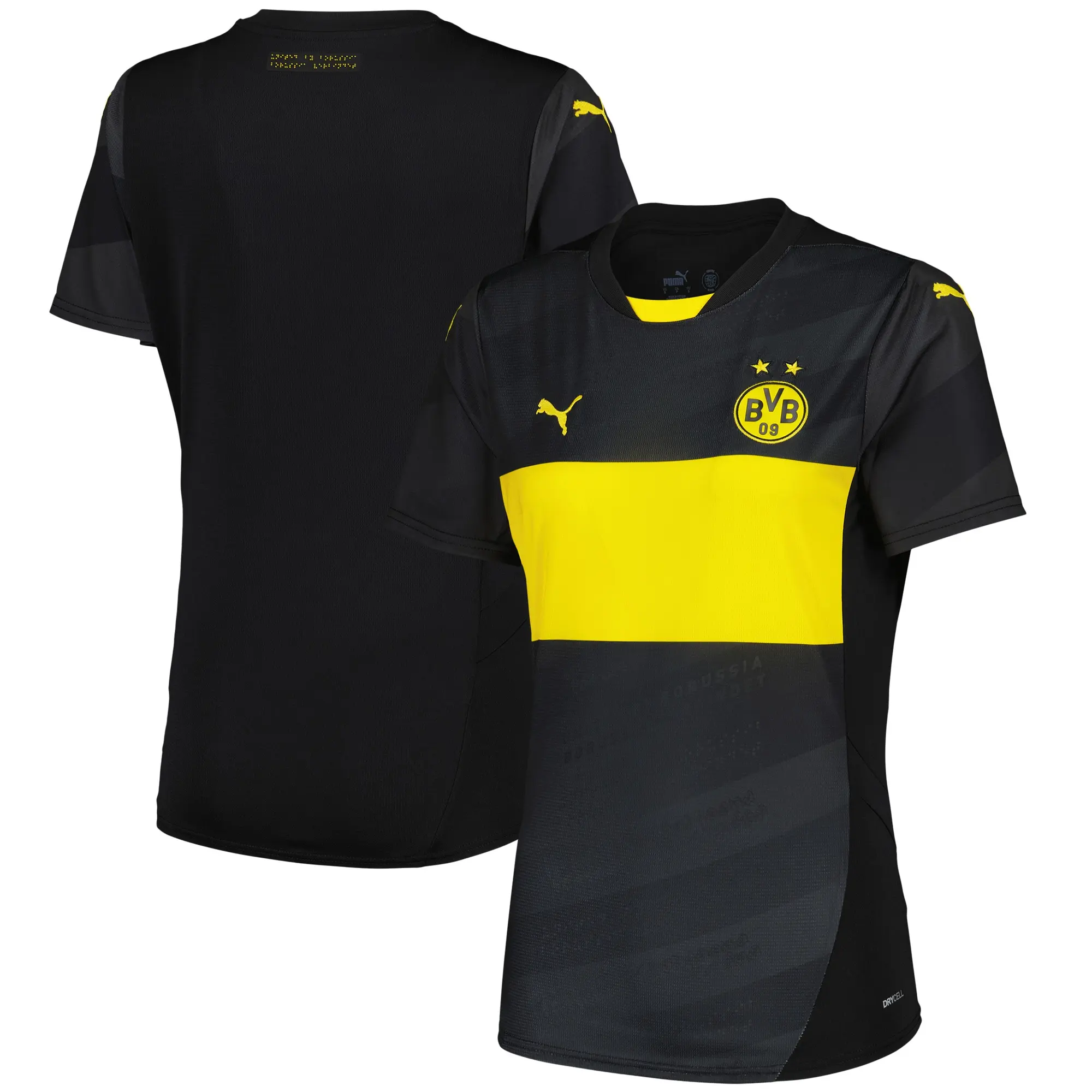Puma Borussia Dortmund Womens SS Away Shirt 2024/25