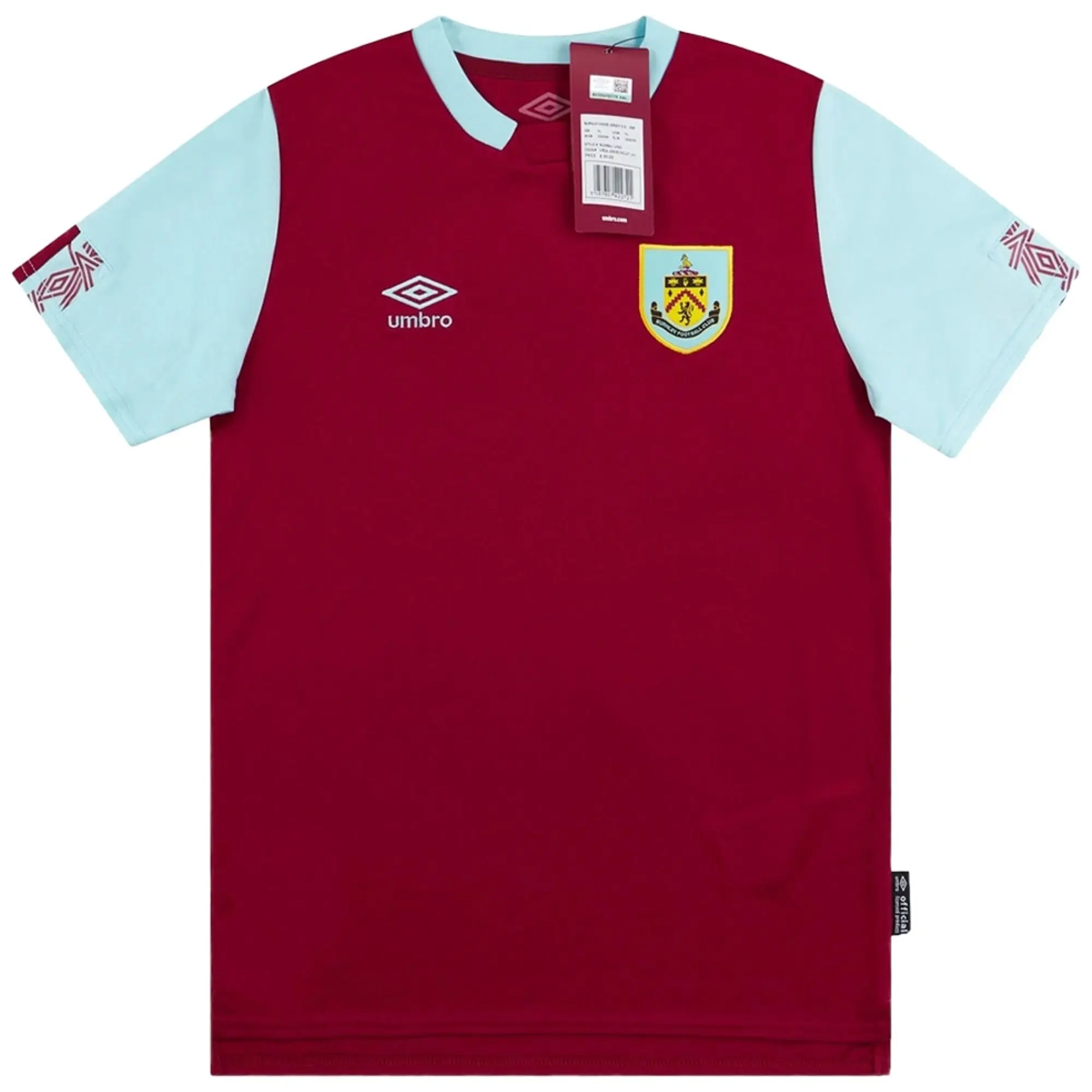 Umbro Burnley Kids SS Home Shirt 2019/20