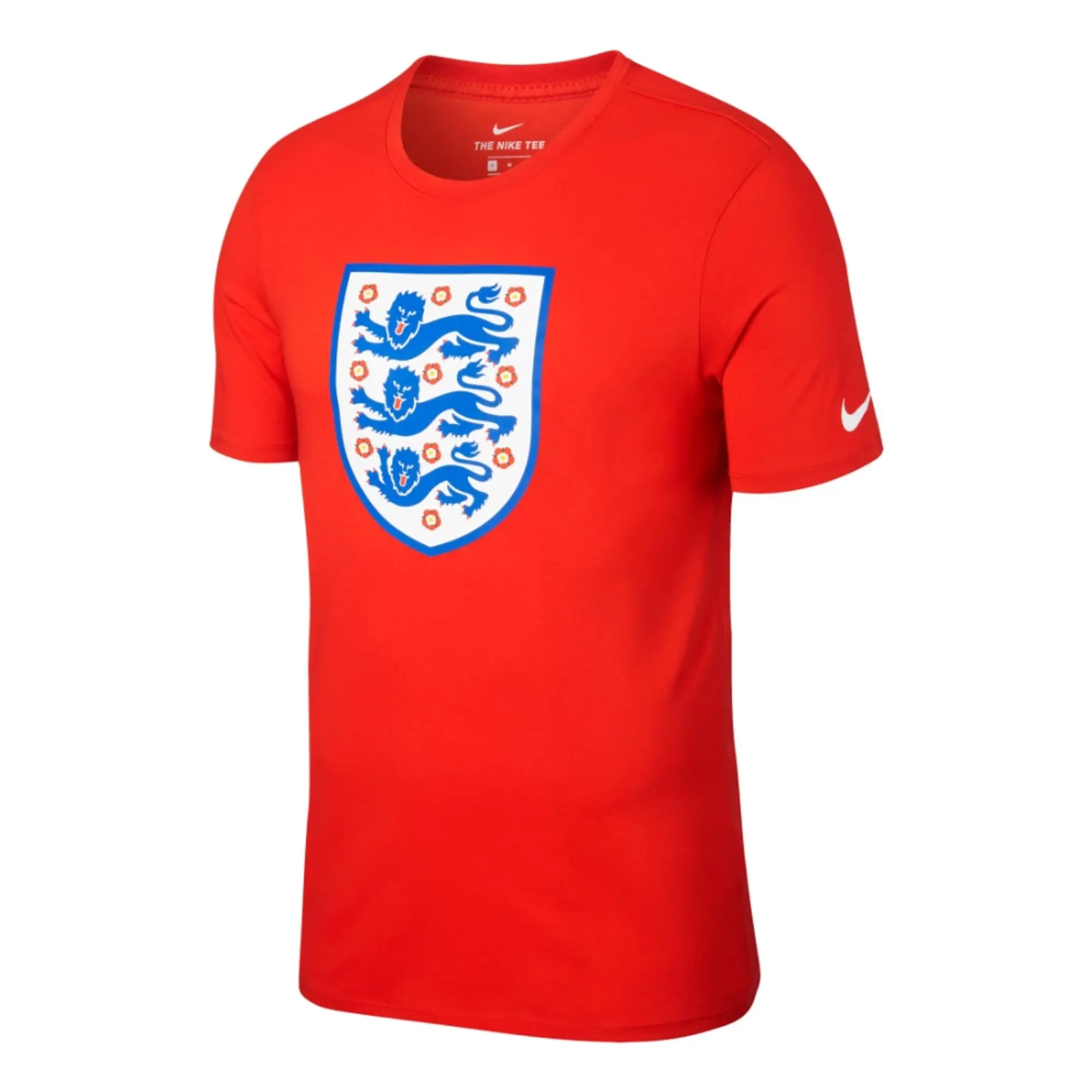 England Evergreen Crest Tee (Red) 2018-2019 Men's Made By: Nike