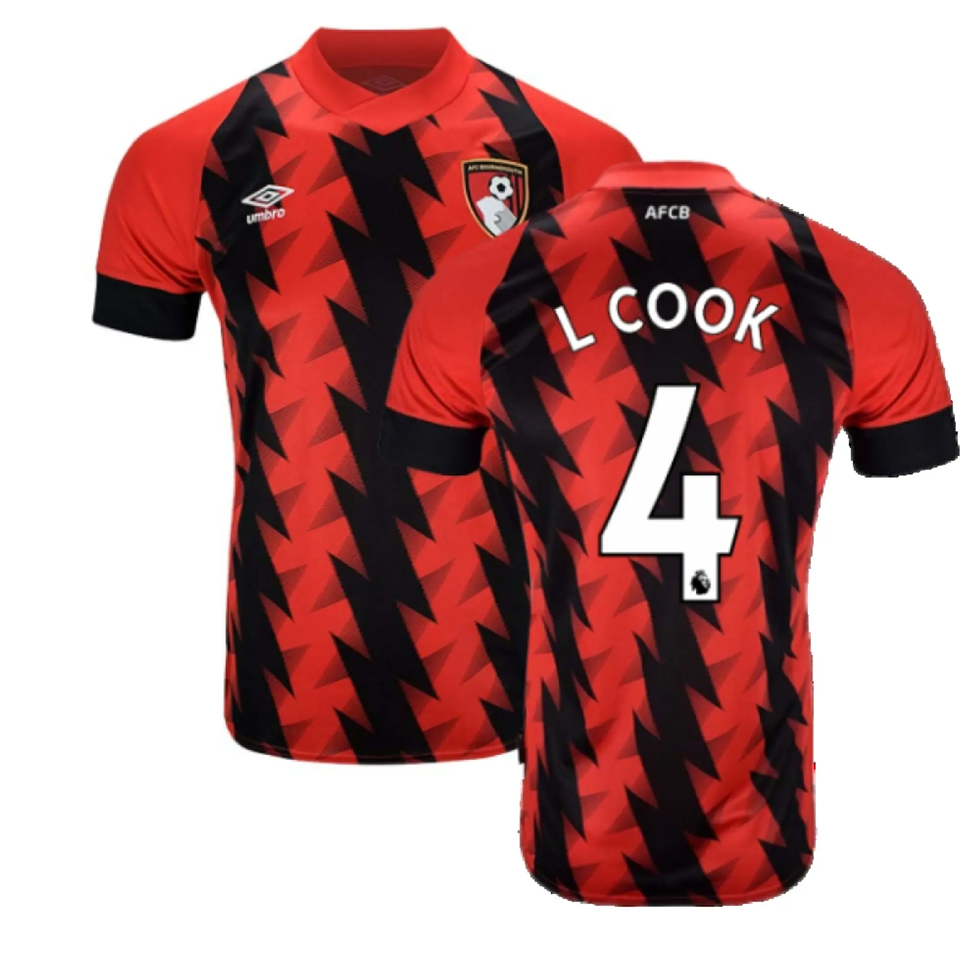 Umbro Bournemouth Kids SS Home Shirt 2022/23