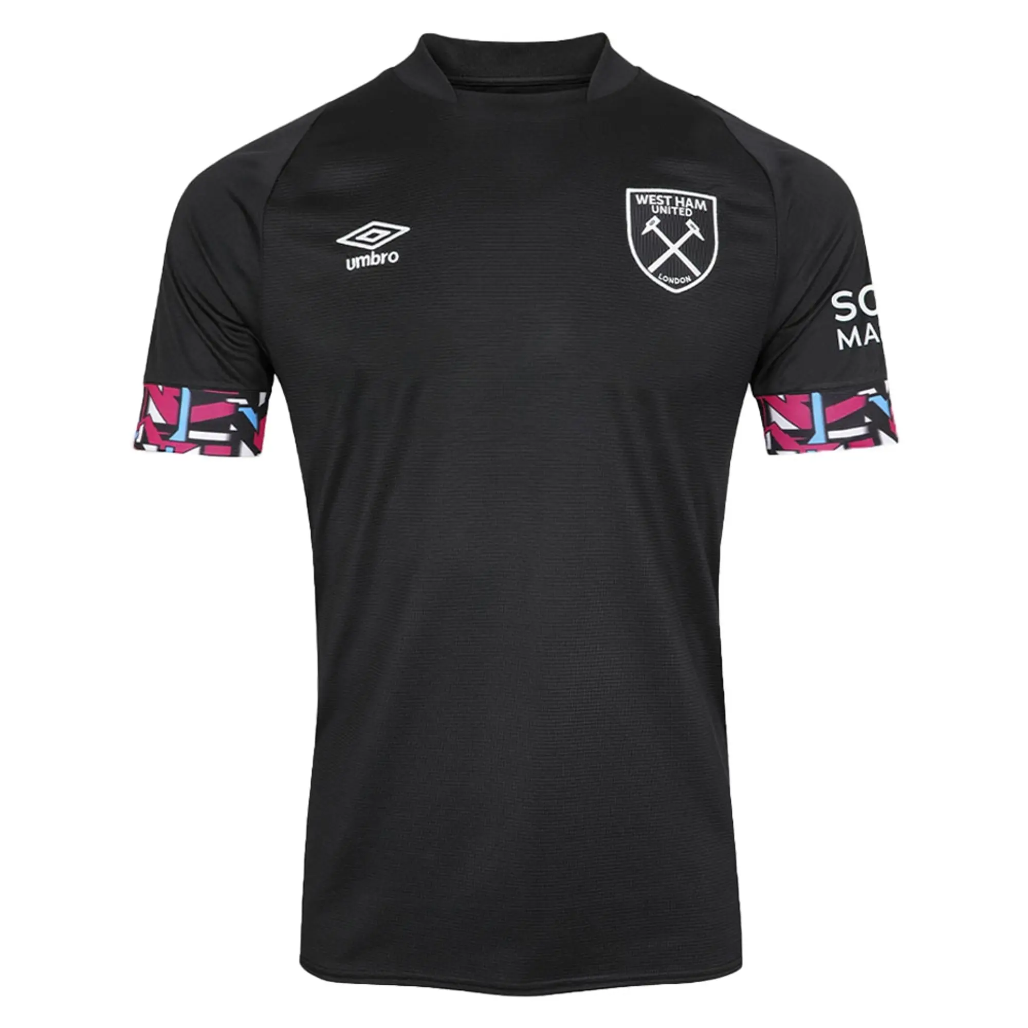 Umbro West Ham United Kids SS Away Shirt 2022/23