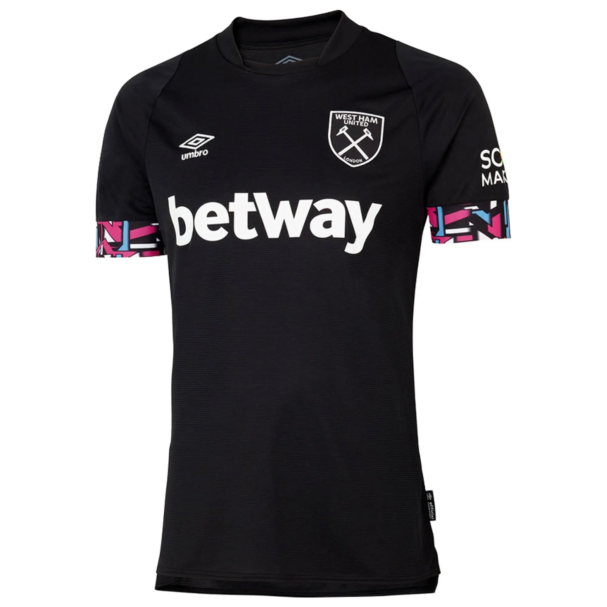 Umbro West Ham United Mens SS Away Shirt 2022/23