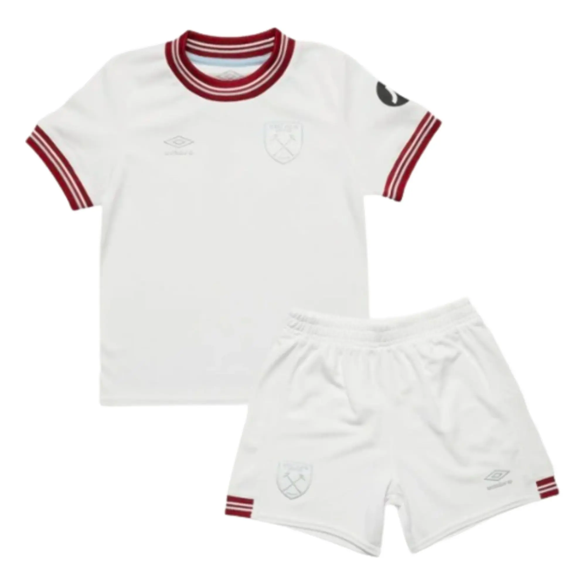 Umbro West Ham United Baby SS Away Mini Kit 2023/24