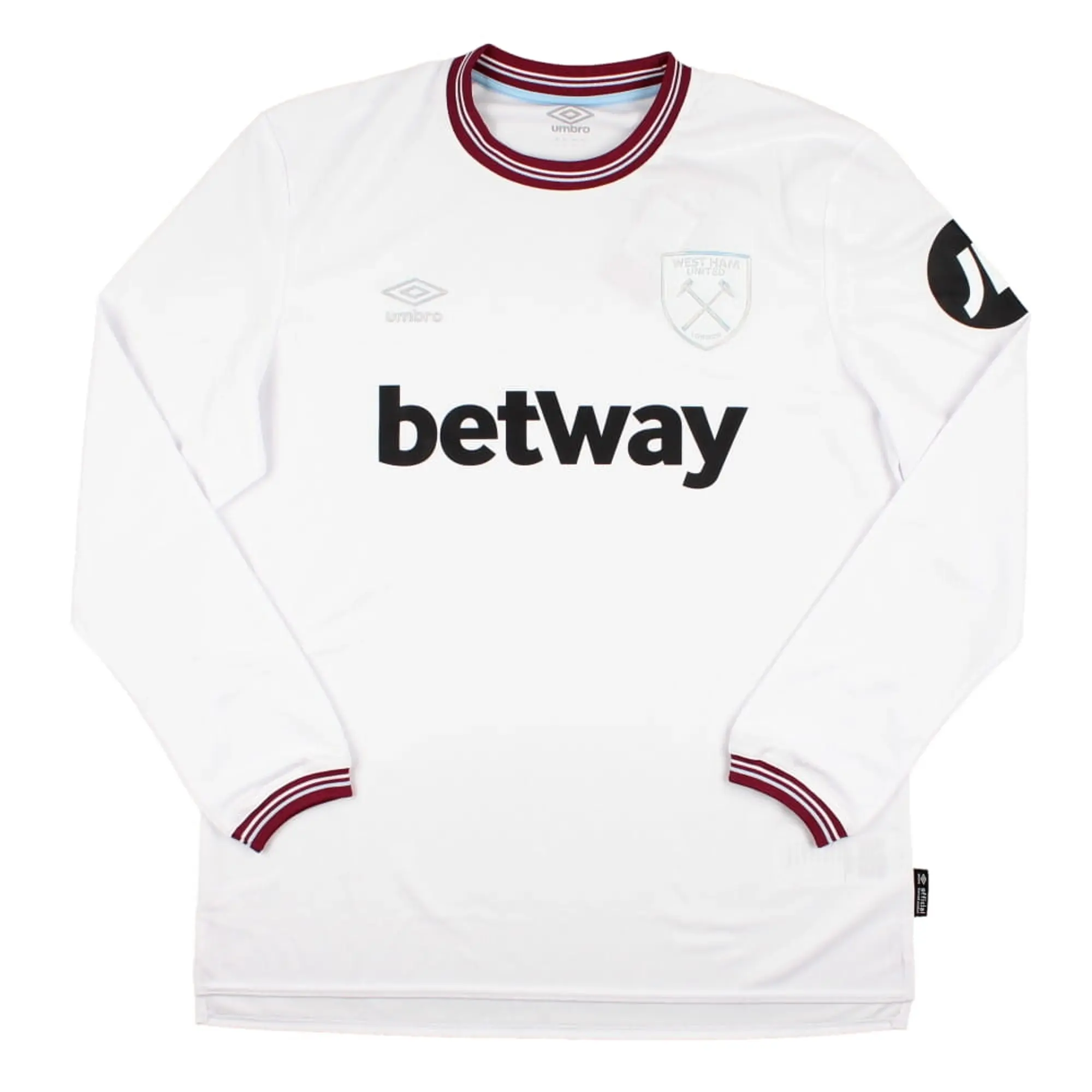 Umbro West Ham United Mens LS Away Shirt 2023/24