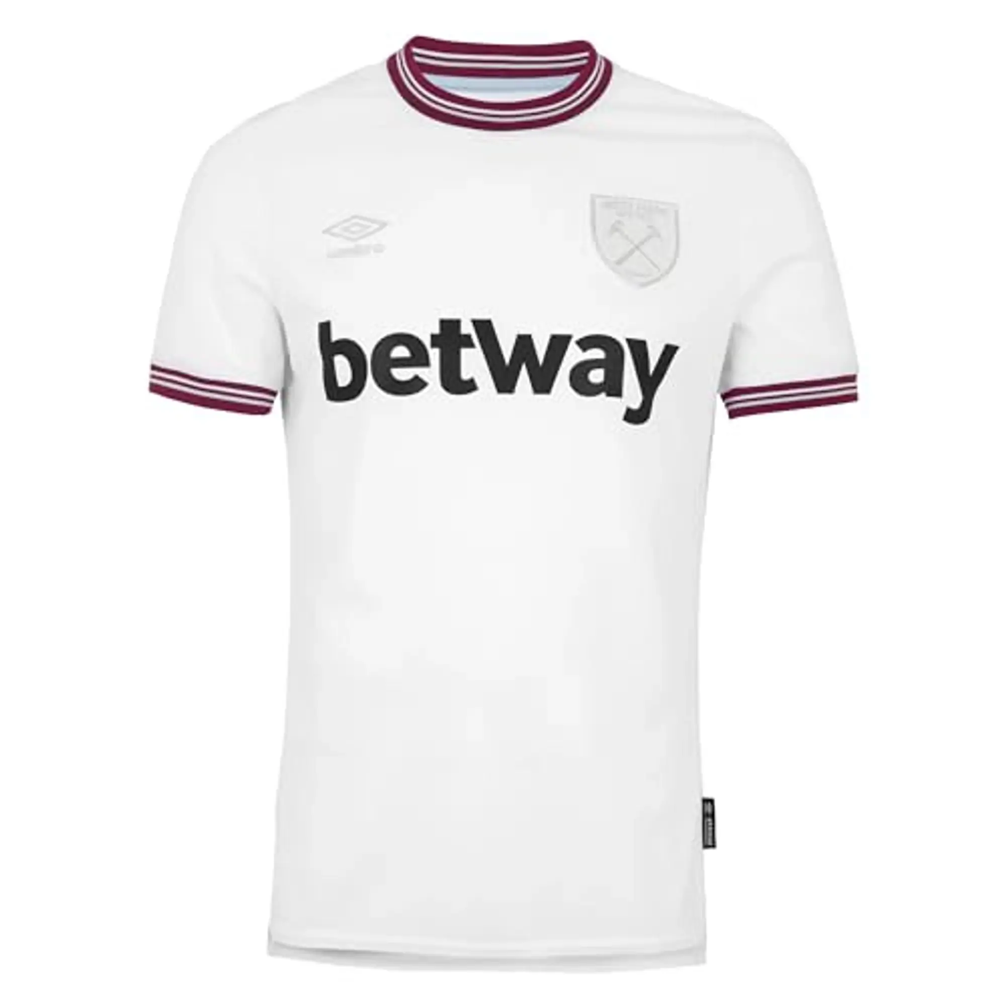 Umbro West Ham United Mens SS Away Shirt 2023/24