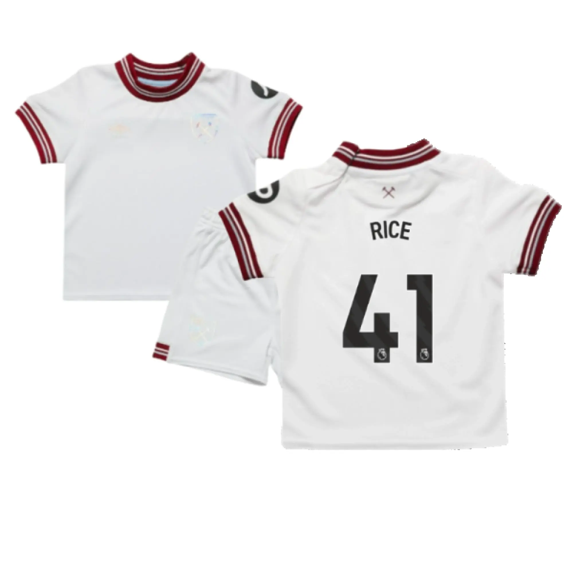 Umbro West Ham United Baby SS Away Mini Kit 2023/24