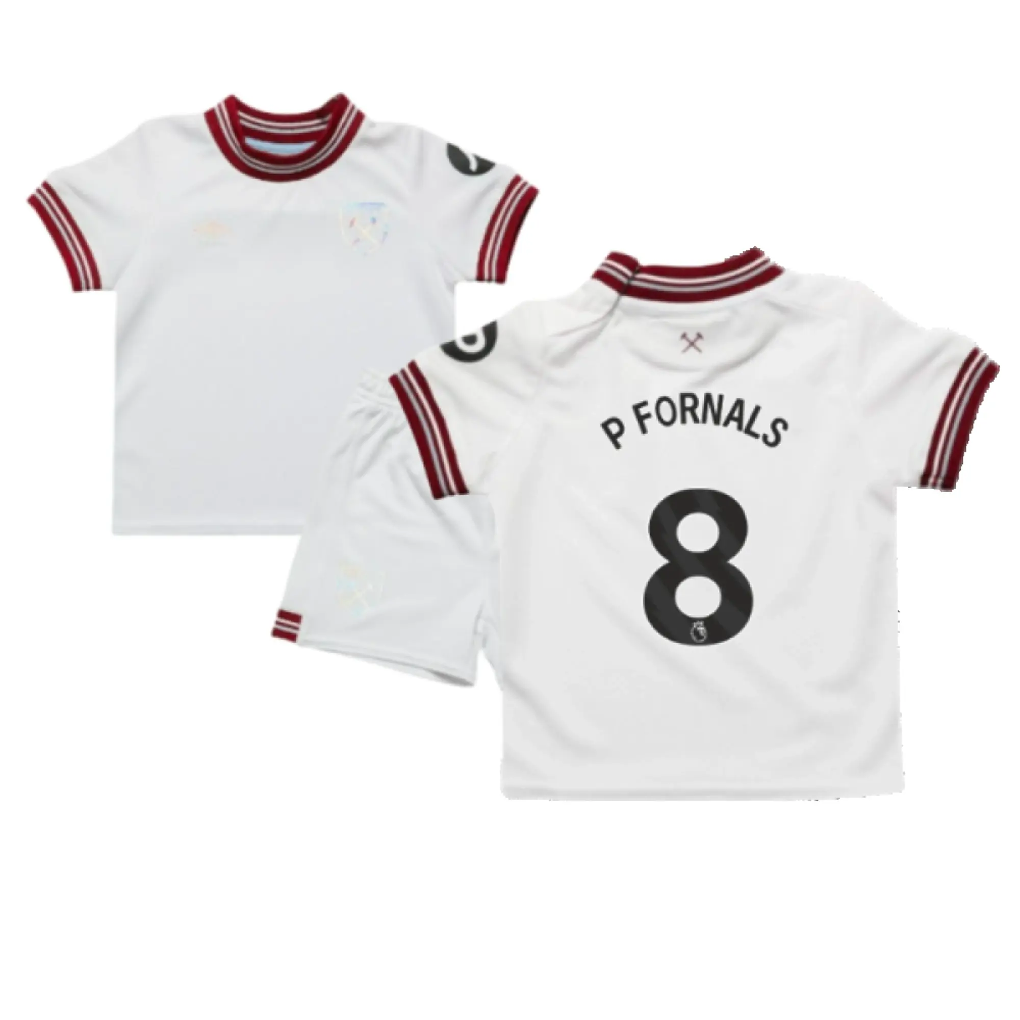 Umbro West Ham United Baby SS Away Mini Kit 2023/24