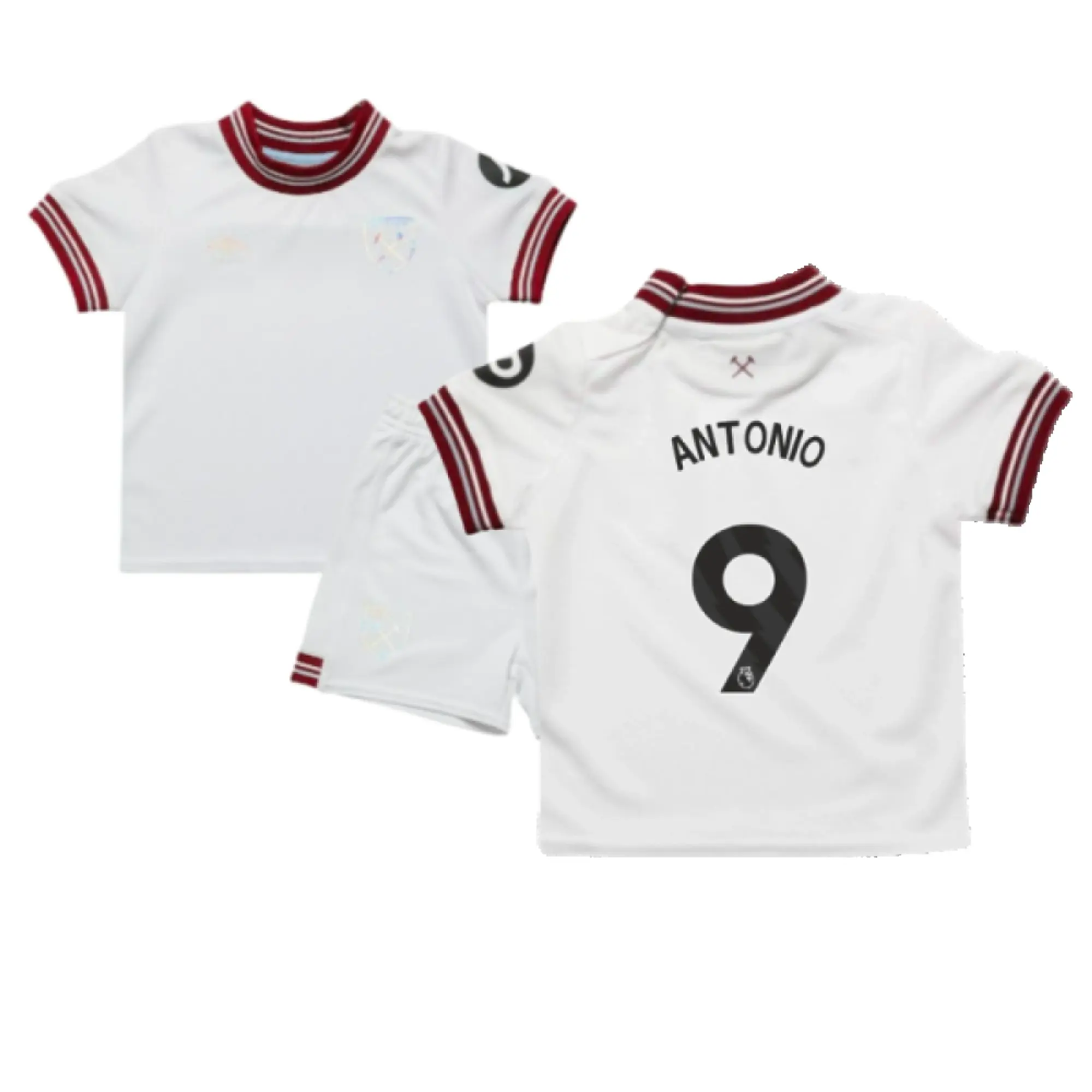 Umbro West Ham United Baby SS Away Mini Kit 2023/24