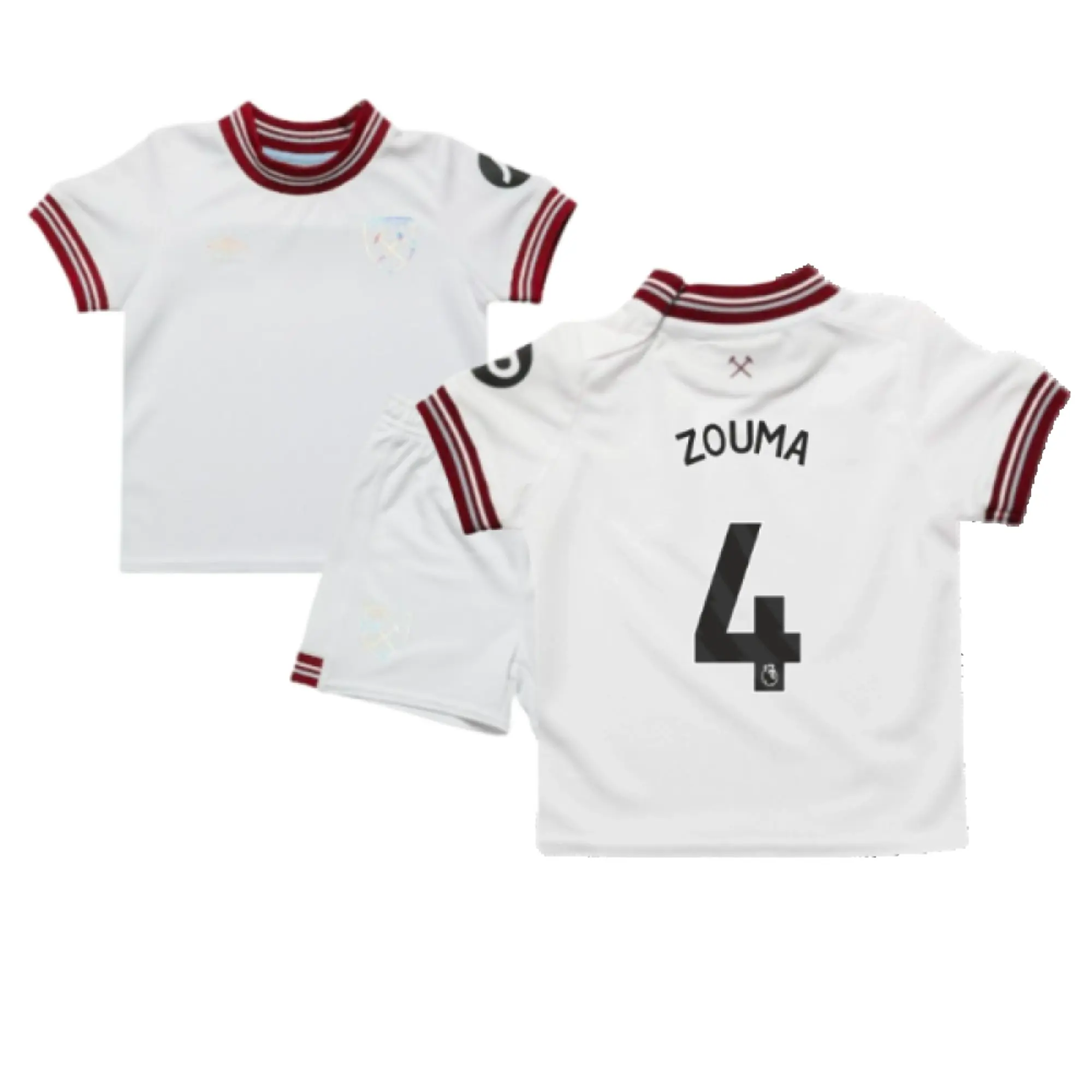 Umbro West Ham United Baby SS Away Mini Kit 2023/24