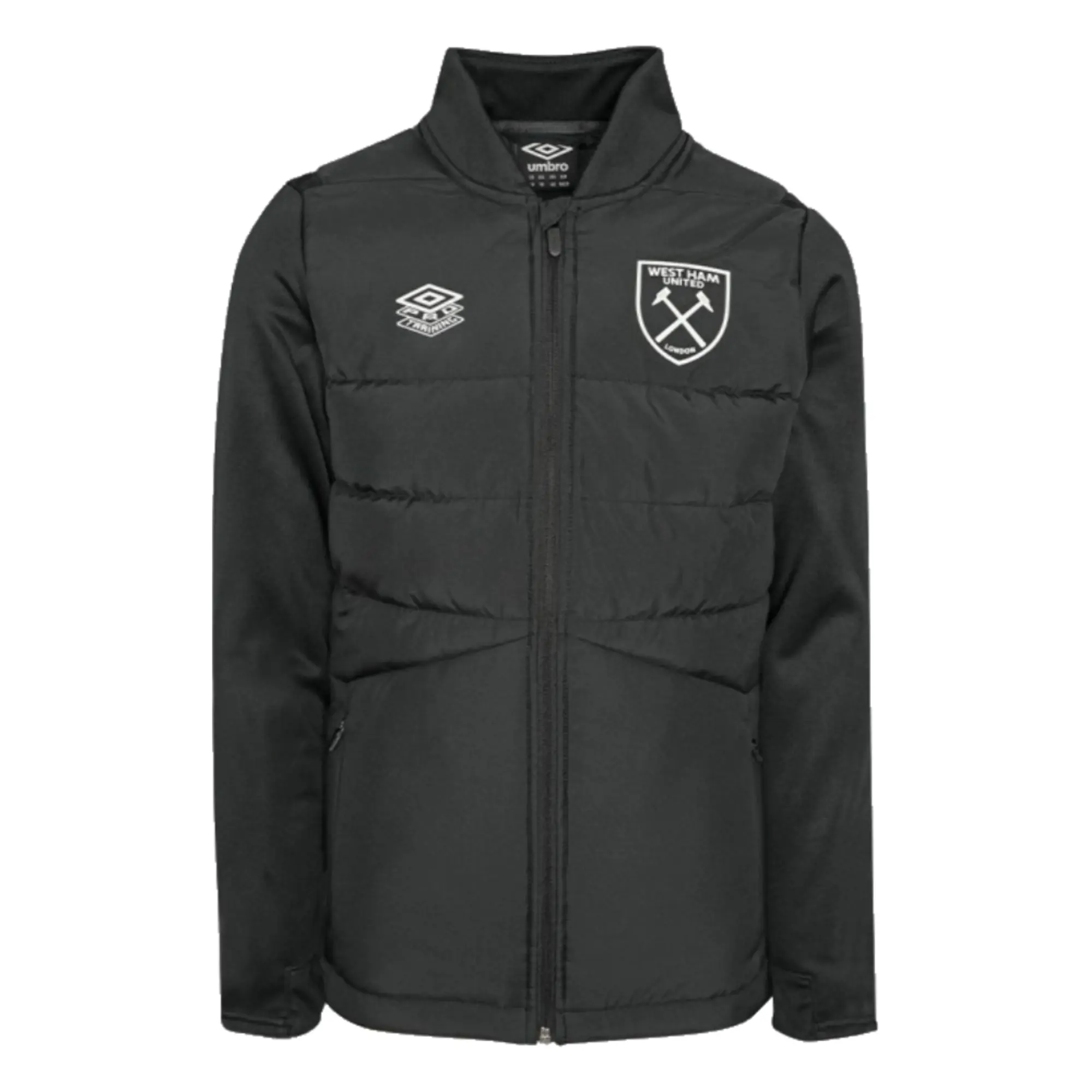 West Ham United Thermal Jacket (Black) 2023-2024 Men's Size: Extra Large Made By: Umbro