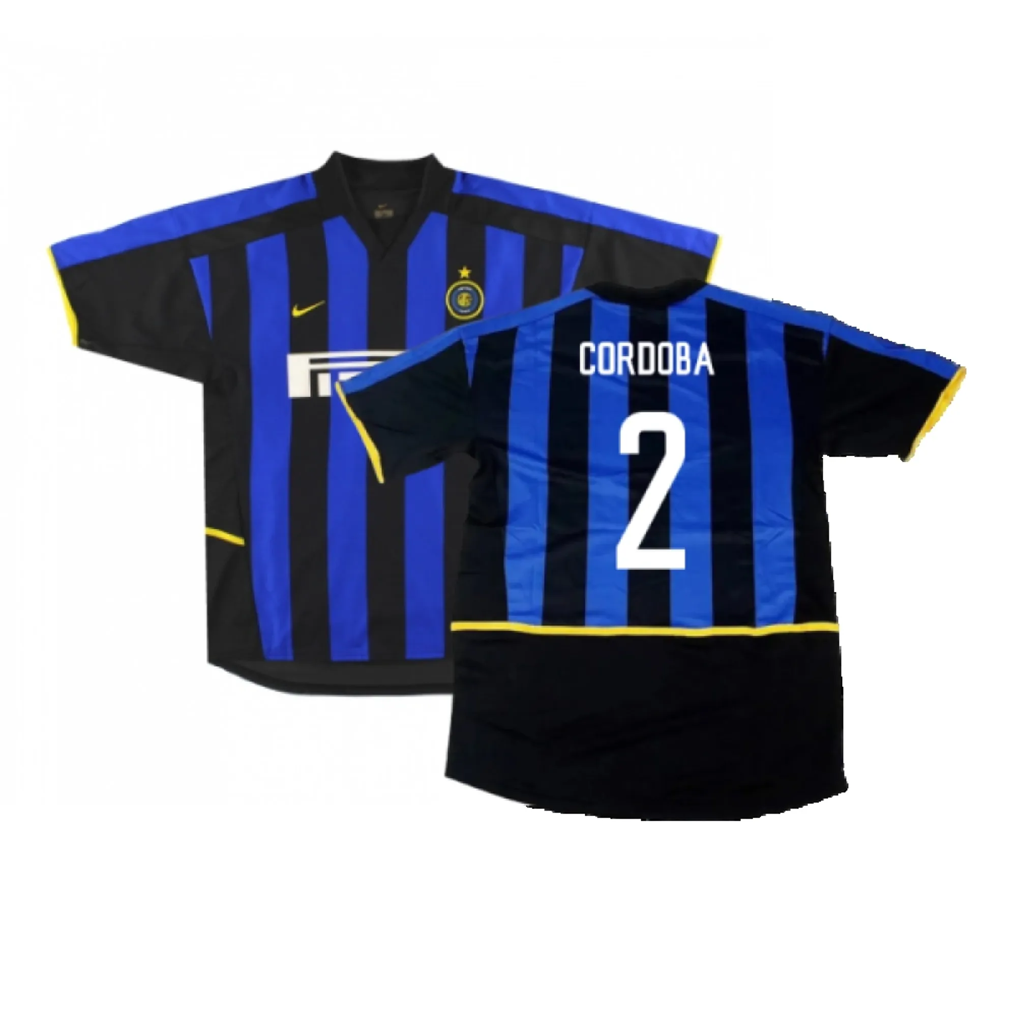 Nike Inter Milan Mens SS Home Shirt 2002/03 | Al96cF-425 | FOOTY.COM