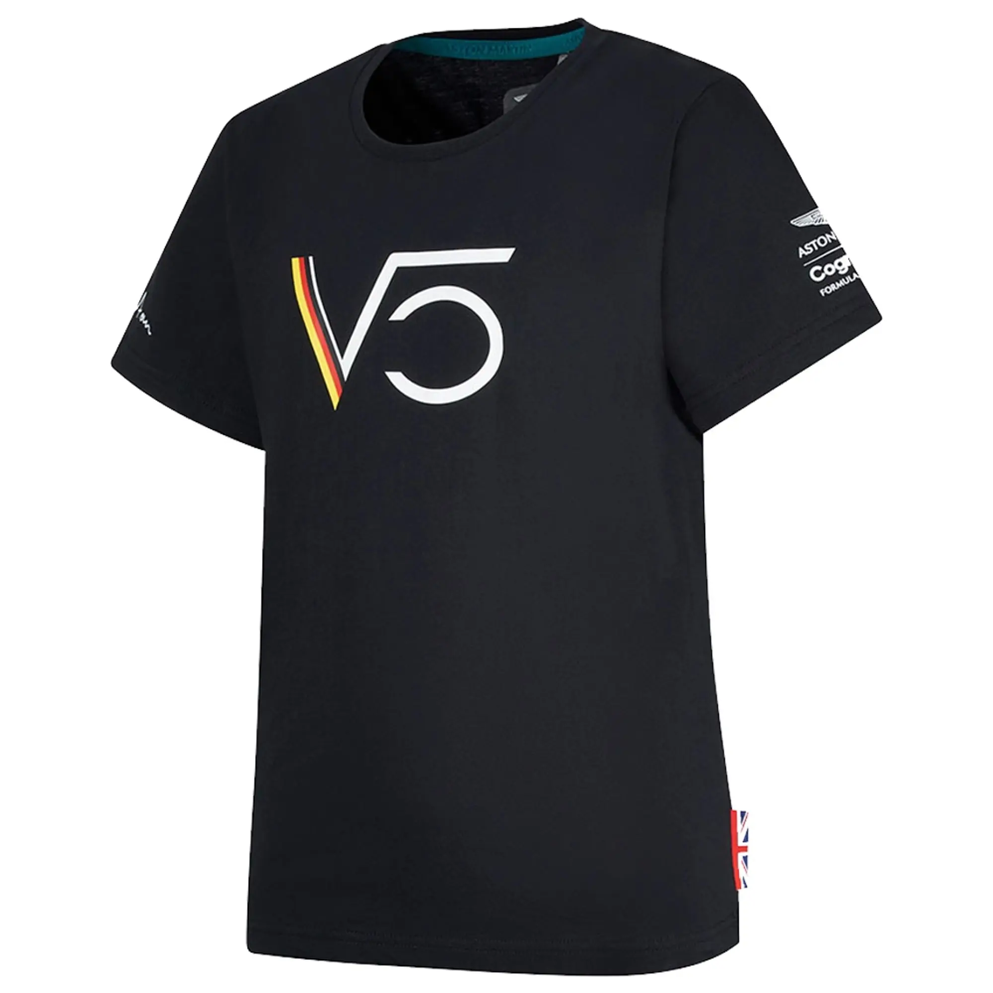 2022 Aston Martin Official SV T-Shirt Kids (Black) Aston Villa Made By: Castore