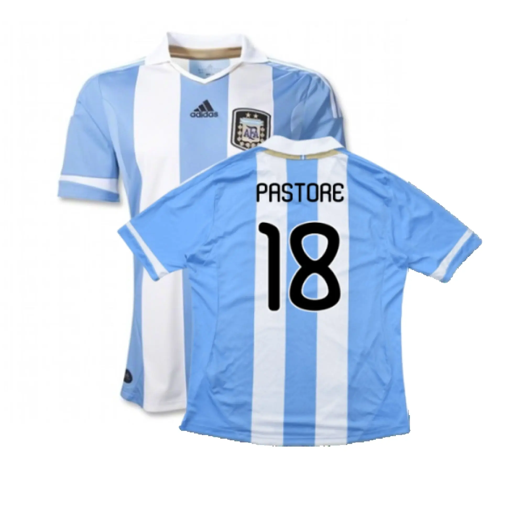 adidas Argentina Mens SS Home Shirt 2011