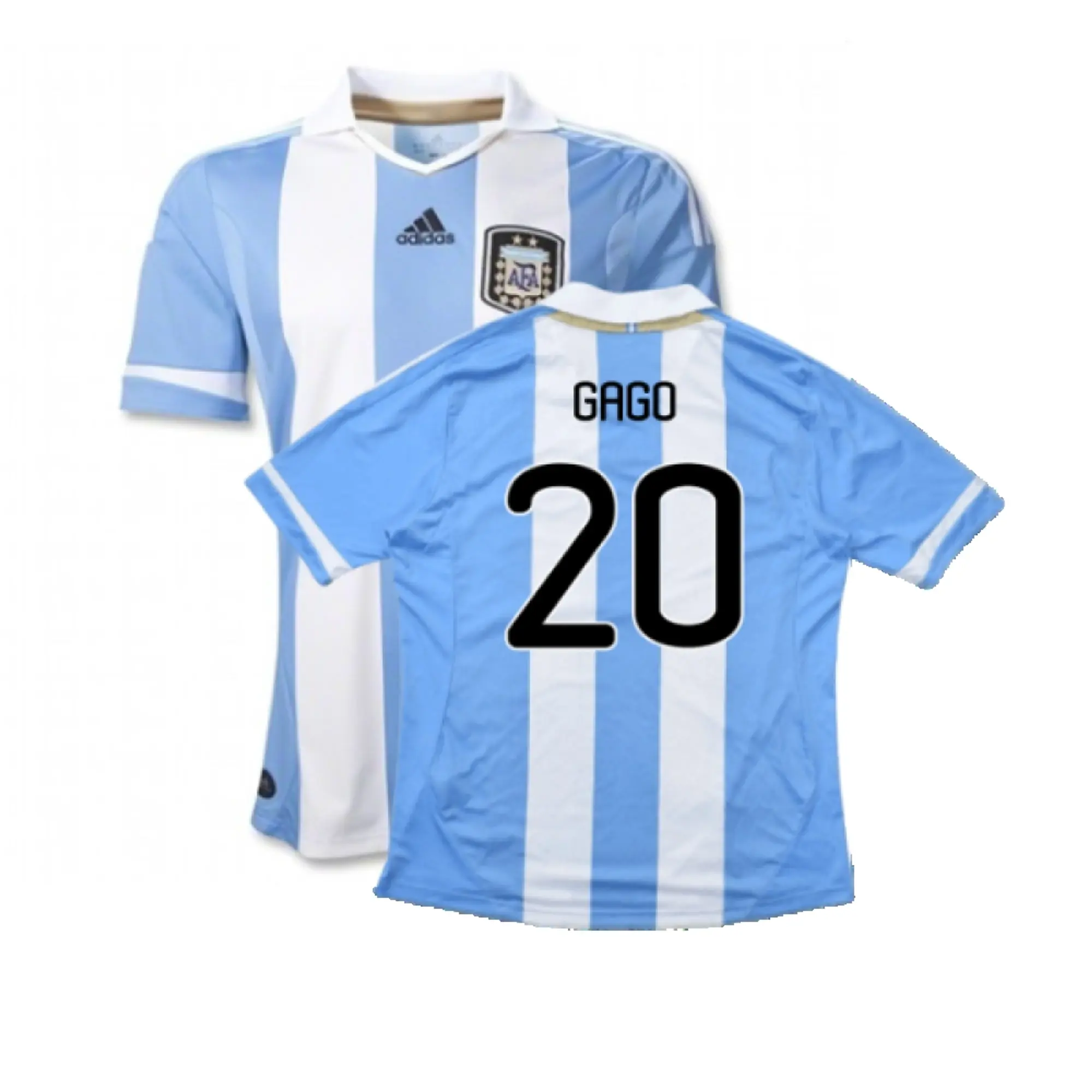 adidas Argentina Mens SS Home Shirt 2011