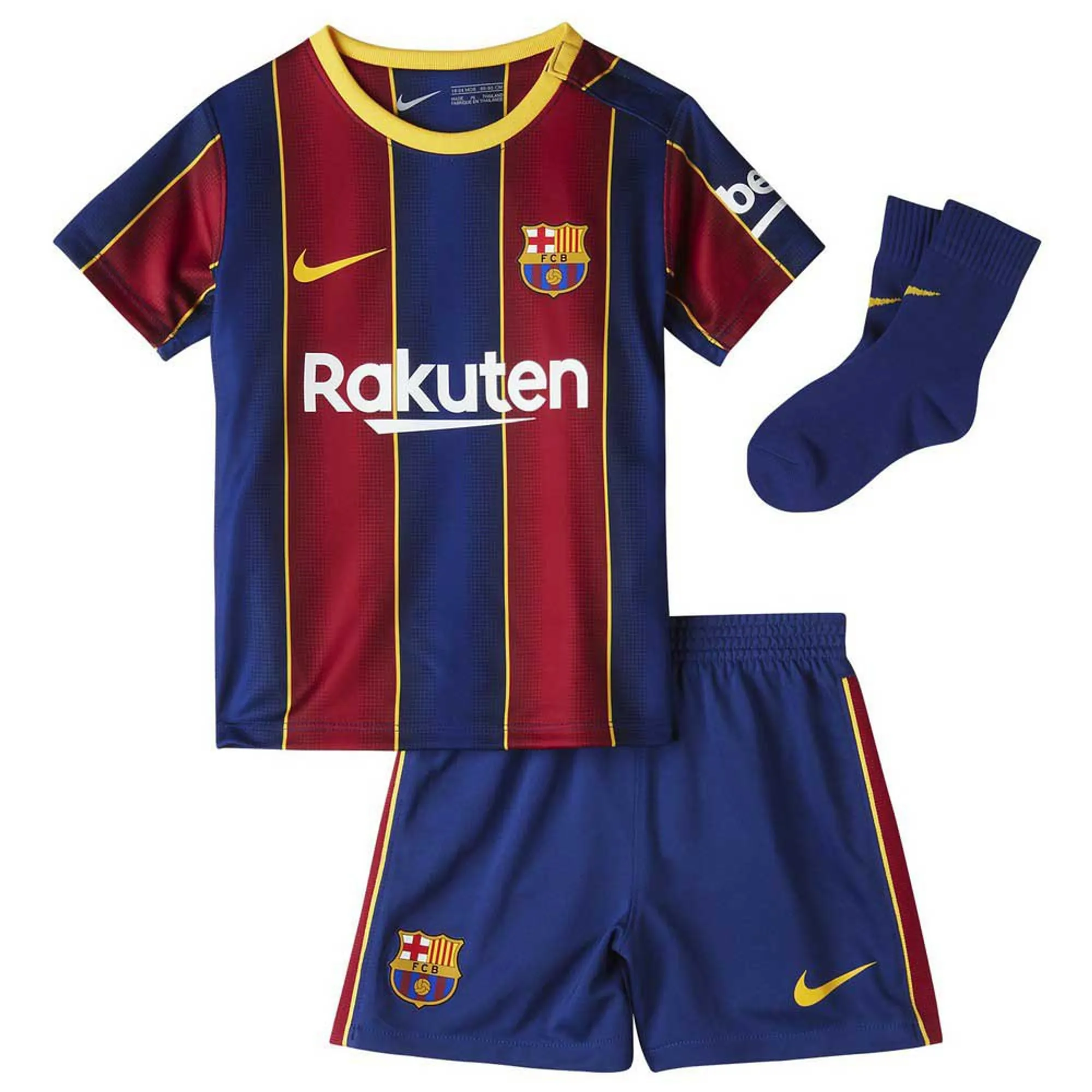 Nike Barcelona Baby SS Home Mini Kit 2020/21