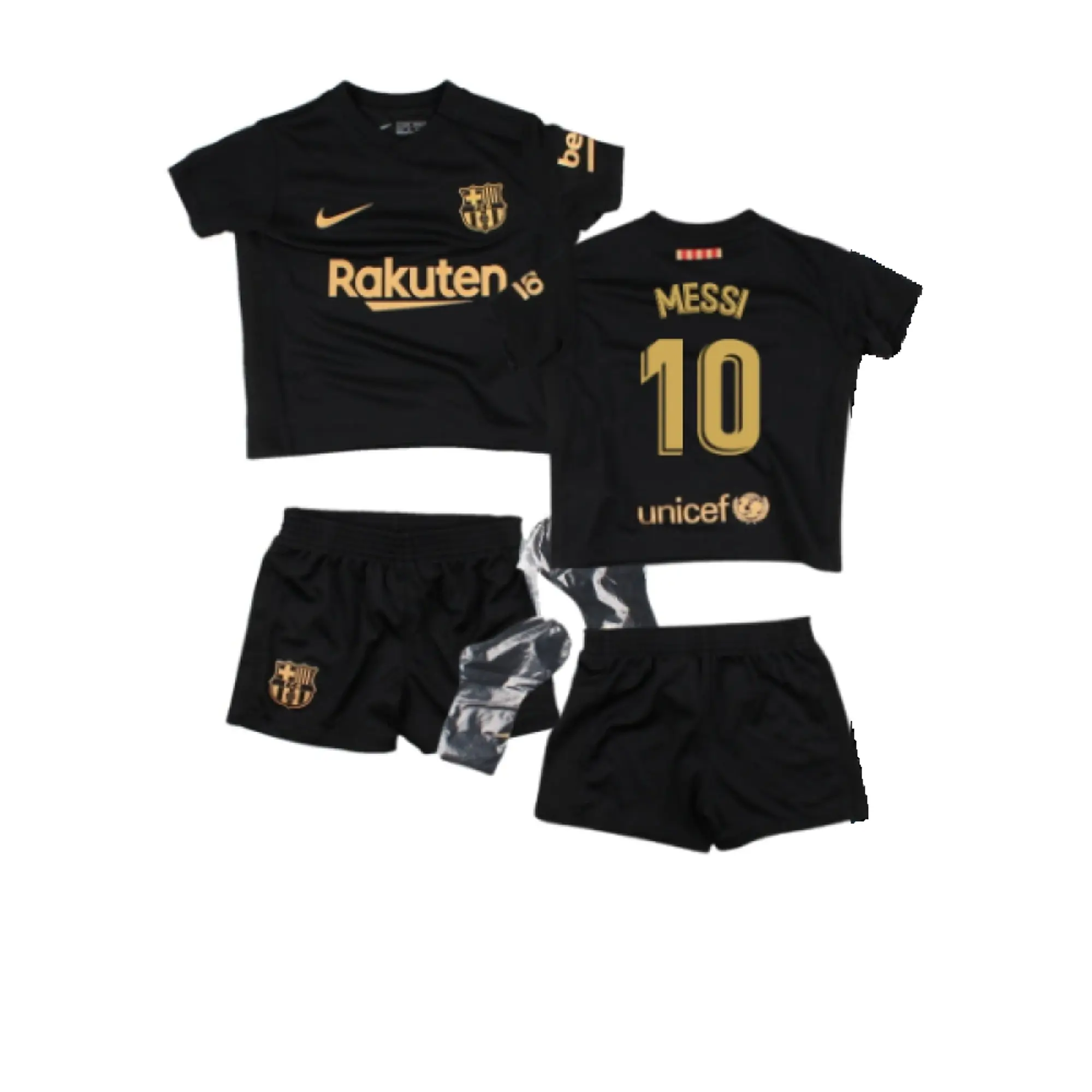 Nike Barcelona Baby SS Away Mini Kit 2020/21