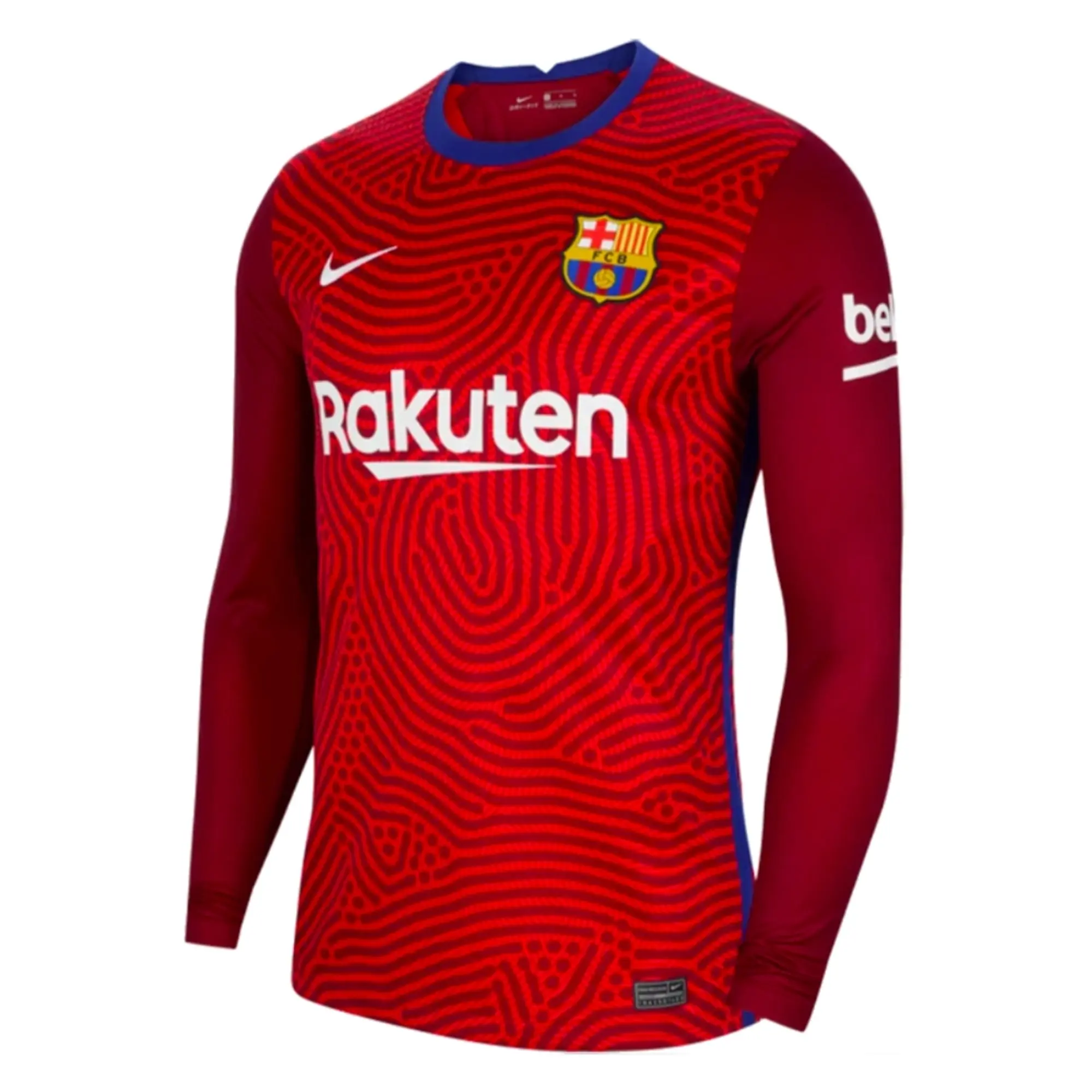 Nike Barcelona Kids LS Goalkeeper Away Shirt 2020/21