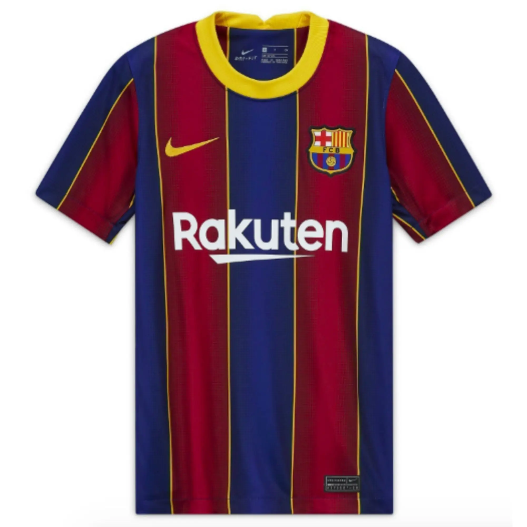 Nike Barcelona Kids SS Home Shirt 2020/21