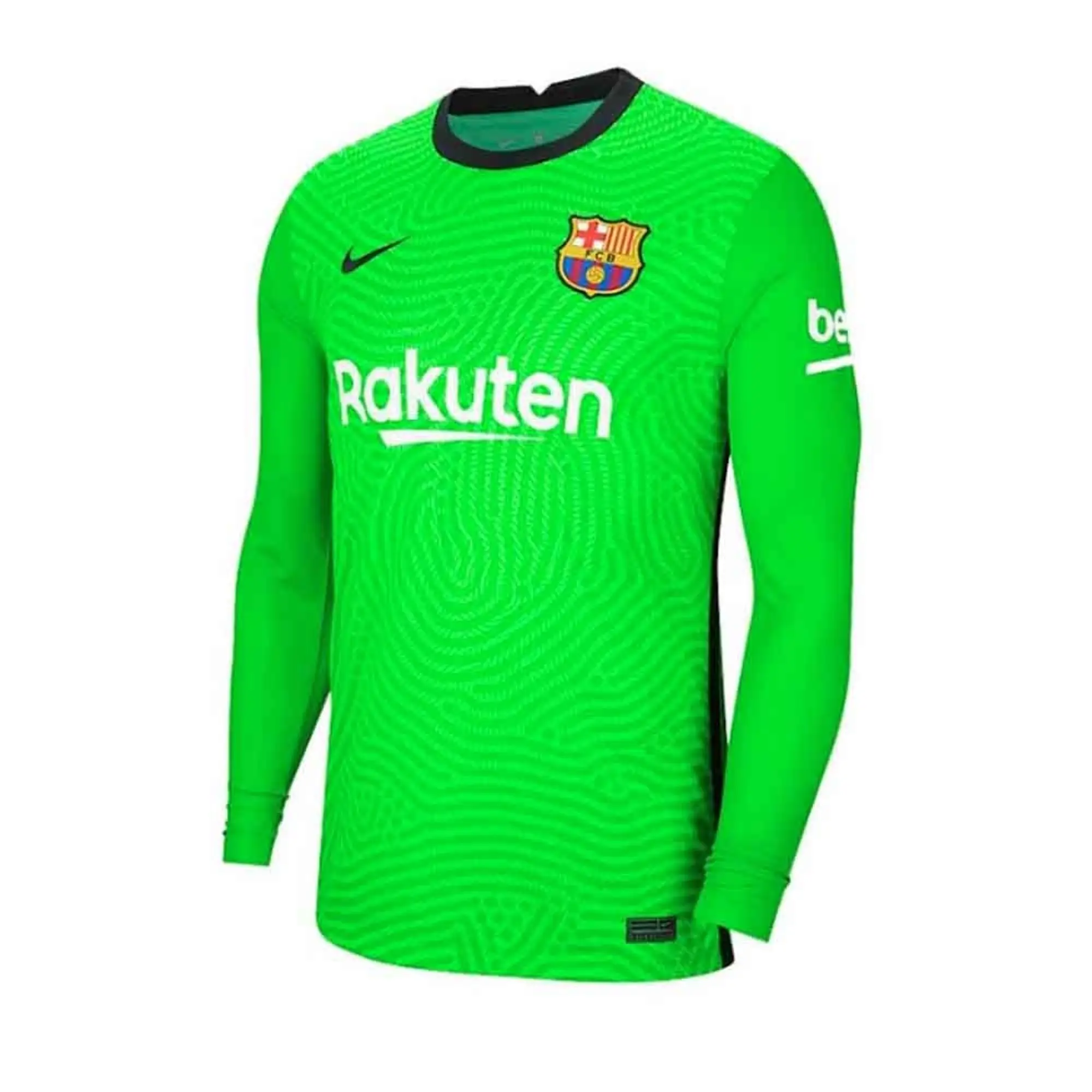 Nike Barcelona Kids LS Goalkeeper Home Shirt 2020/21