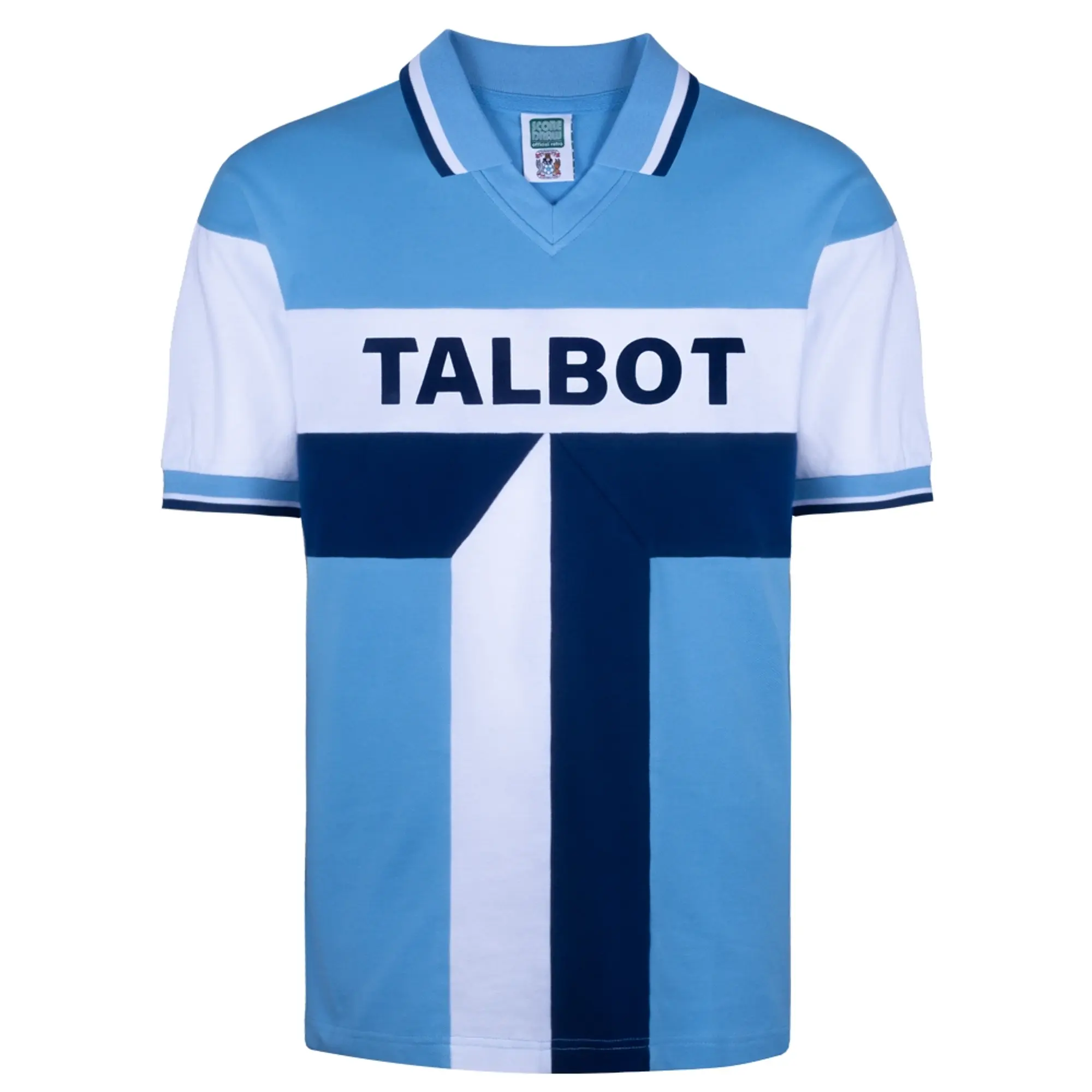 Score Draw Coventry City Mens SS Home Shirt 1982/83