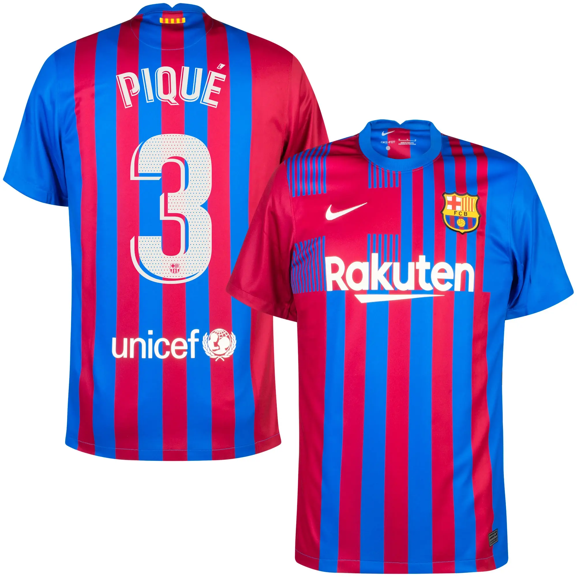 Nike Barcelona Mens SS Home Shirt 2021/22