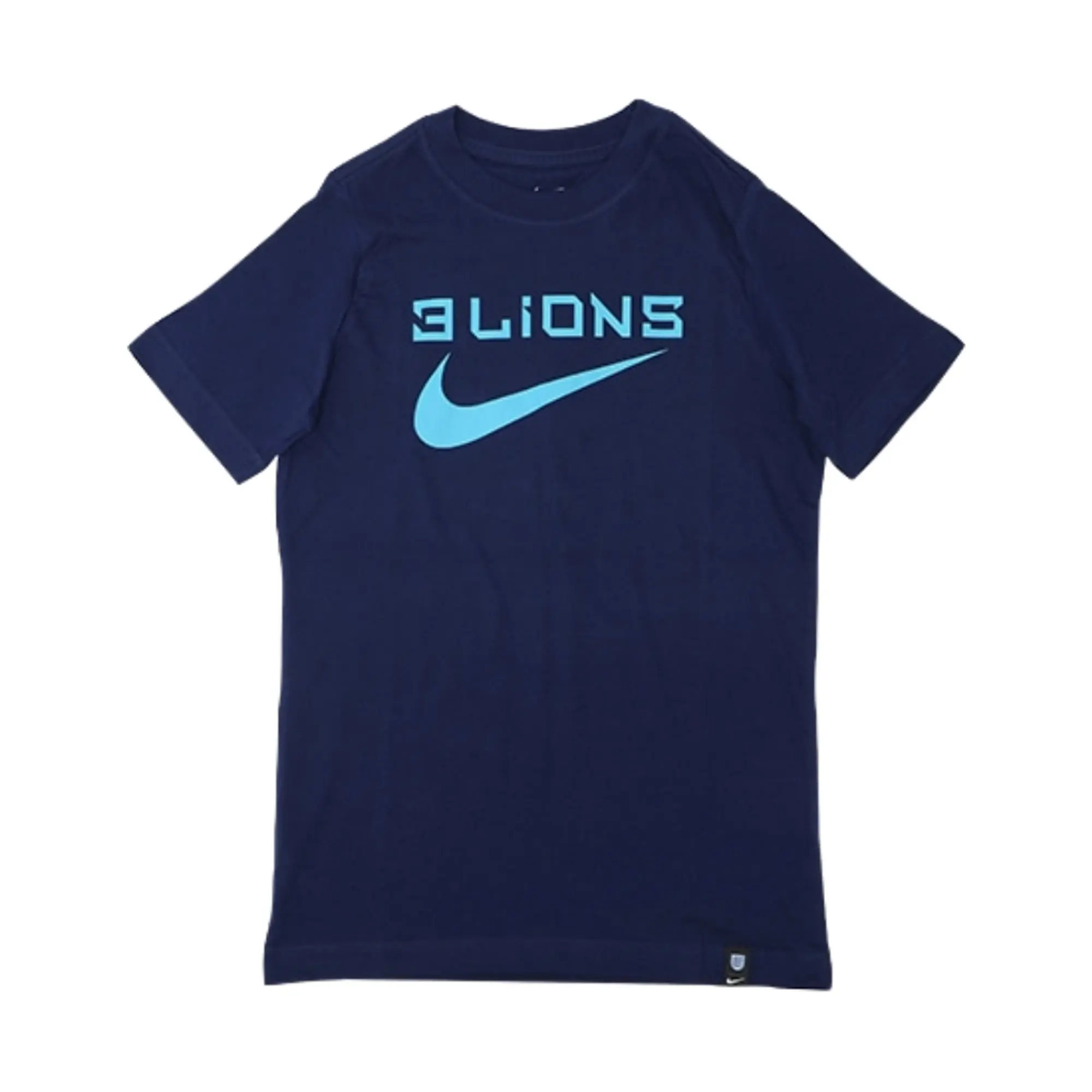 England Three Lions Tee (Navy) - Kids (Wilson 24) 2022-2023 Size: Extra Small Made By: Nike