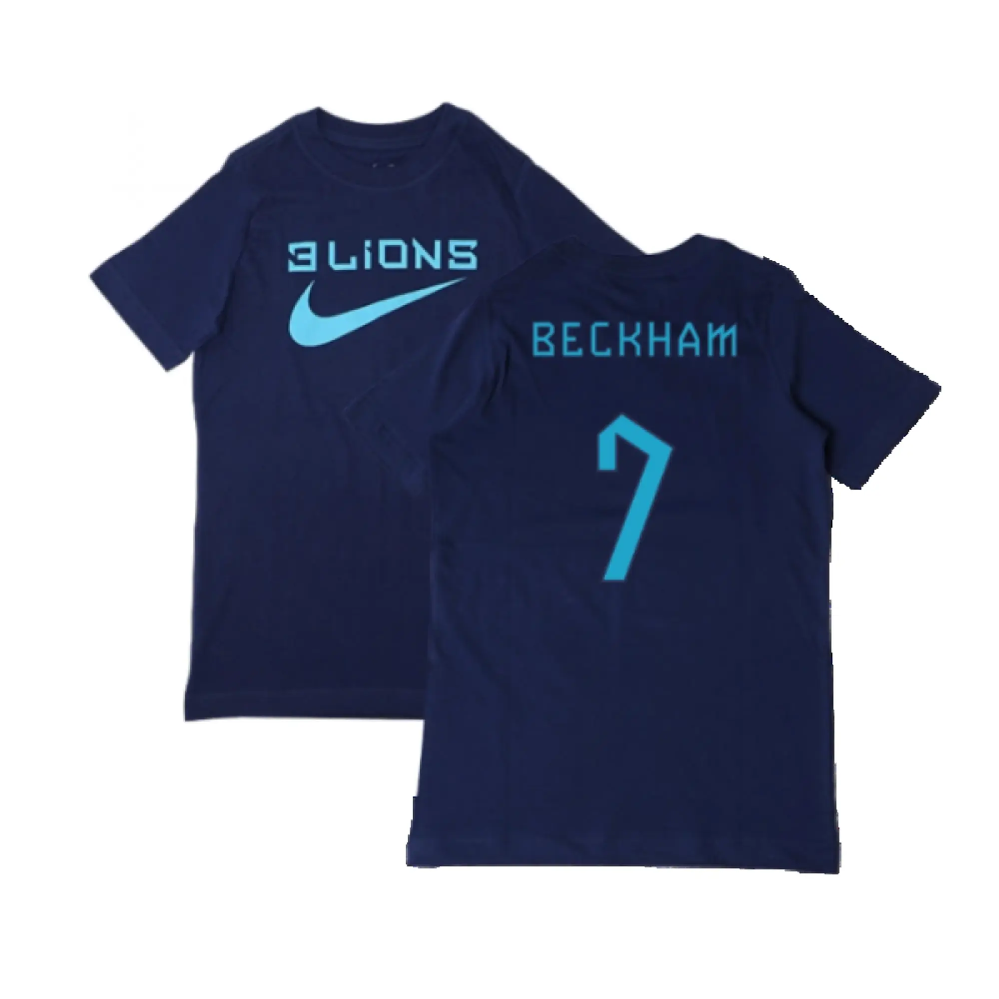 England Three Lions Tee (Navy) - Kids (Wilson 24) 2022-2023 Size: Extra Small Made By: Nike